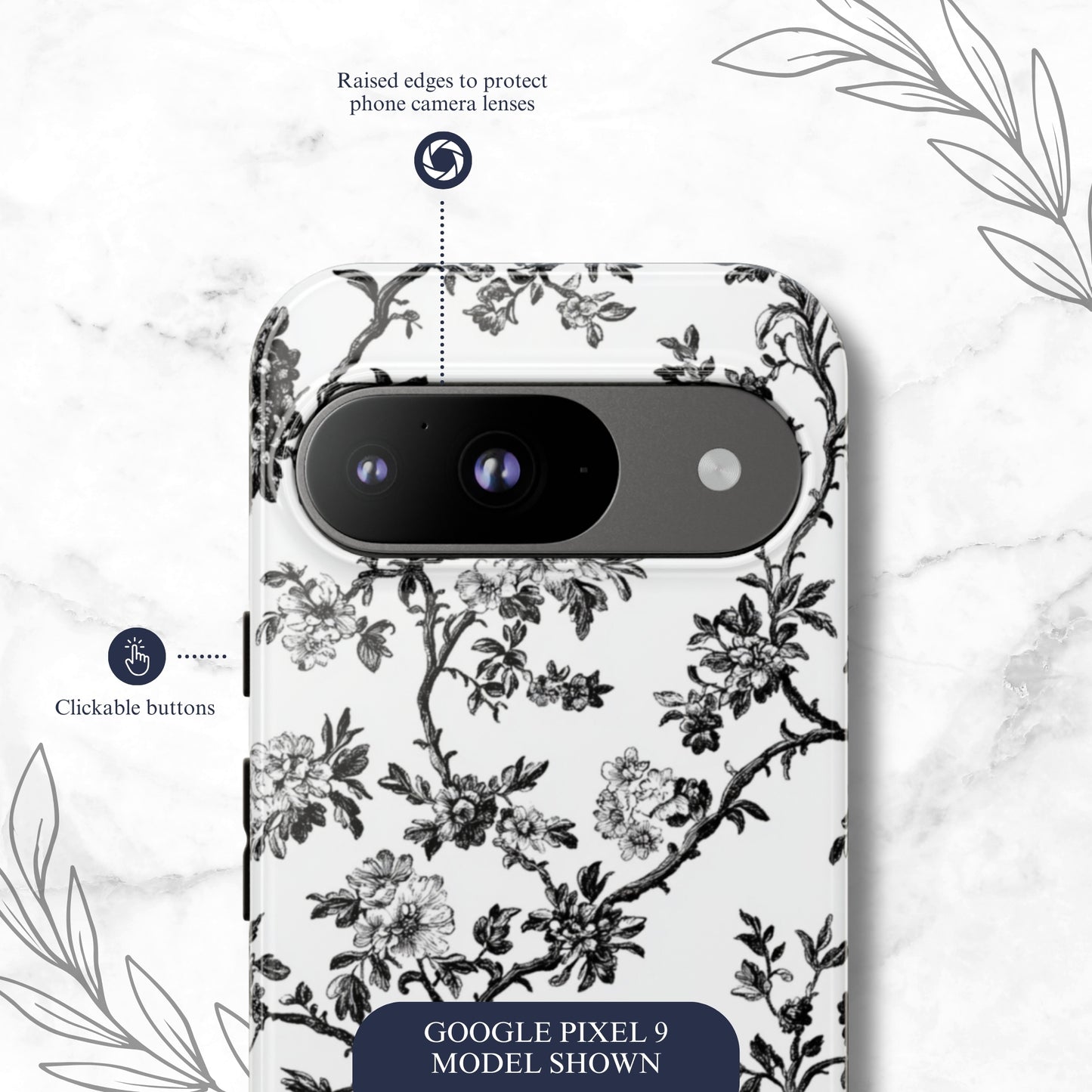 Adorned Toile - Google Pixel Case Phone Case-aesthetic phone case-shockproof phone case-cute phone case-designer phone case-elegant phone case-luxury phone case-phone accessories-fashion accessory