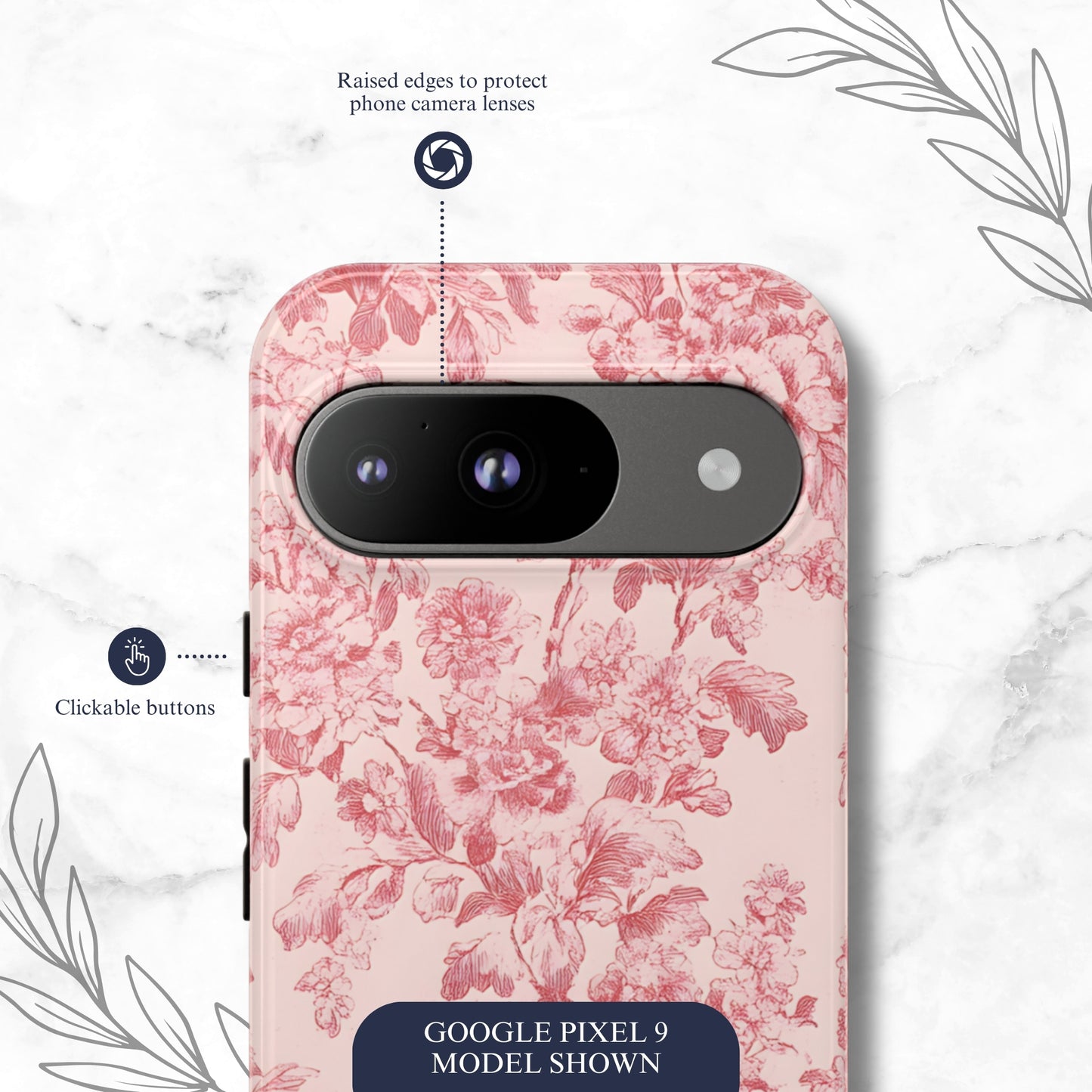Ballet Toile - Google Pixel Case Phone Case-aesthetic phone case-shockproof phone case-cute phone case-designer phone case-elegant phone case-luxury phone case-phone accessories-fashion accessory