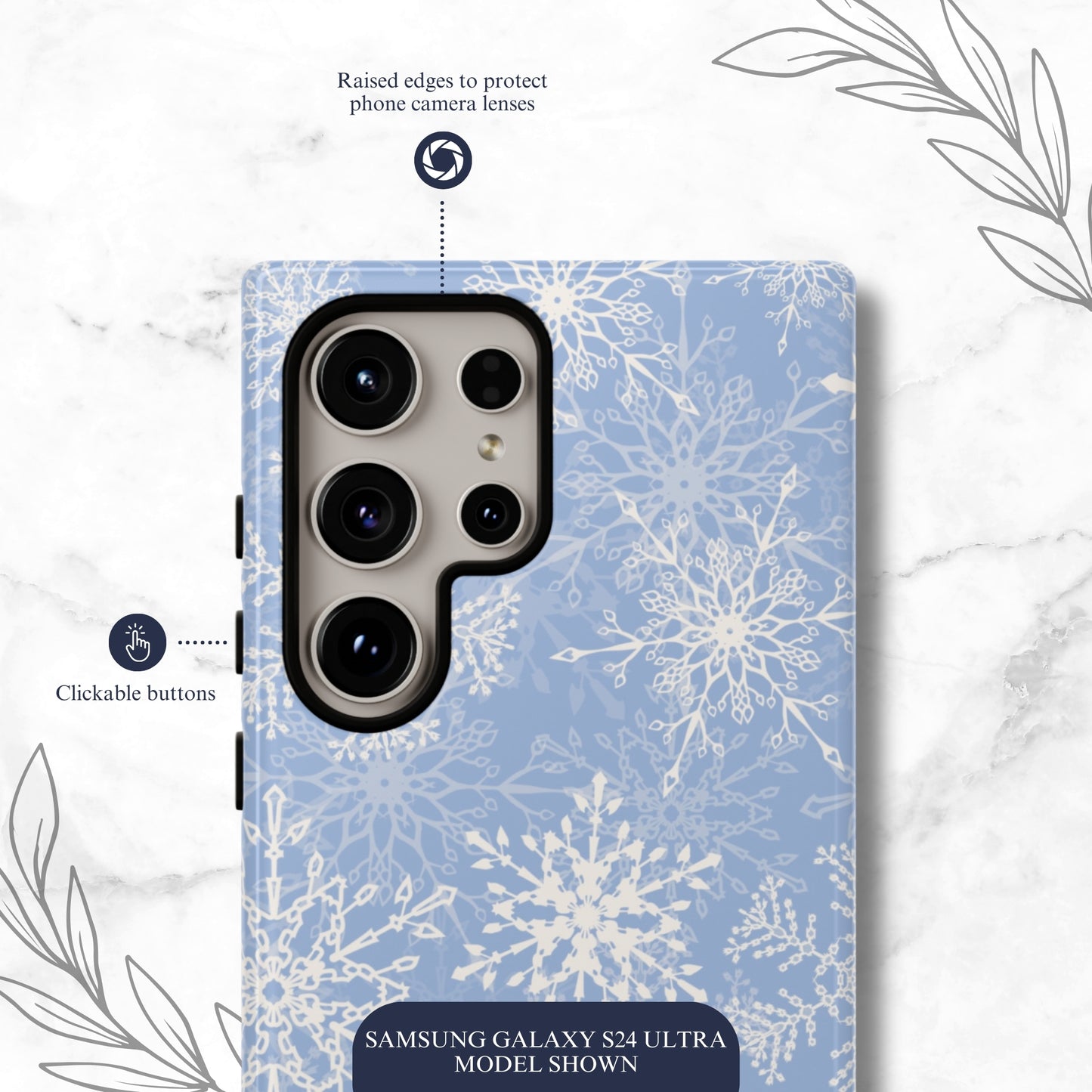 Winter Kiss - Samsung Galaxy Case Phone Case-aesthetic phone case-shockproof phone case-cute phone case-designer phone case-elegant phone case-luxury phone case-phone accessories-fashion accessory