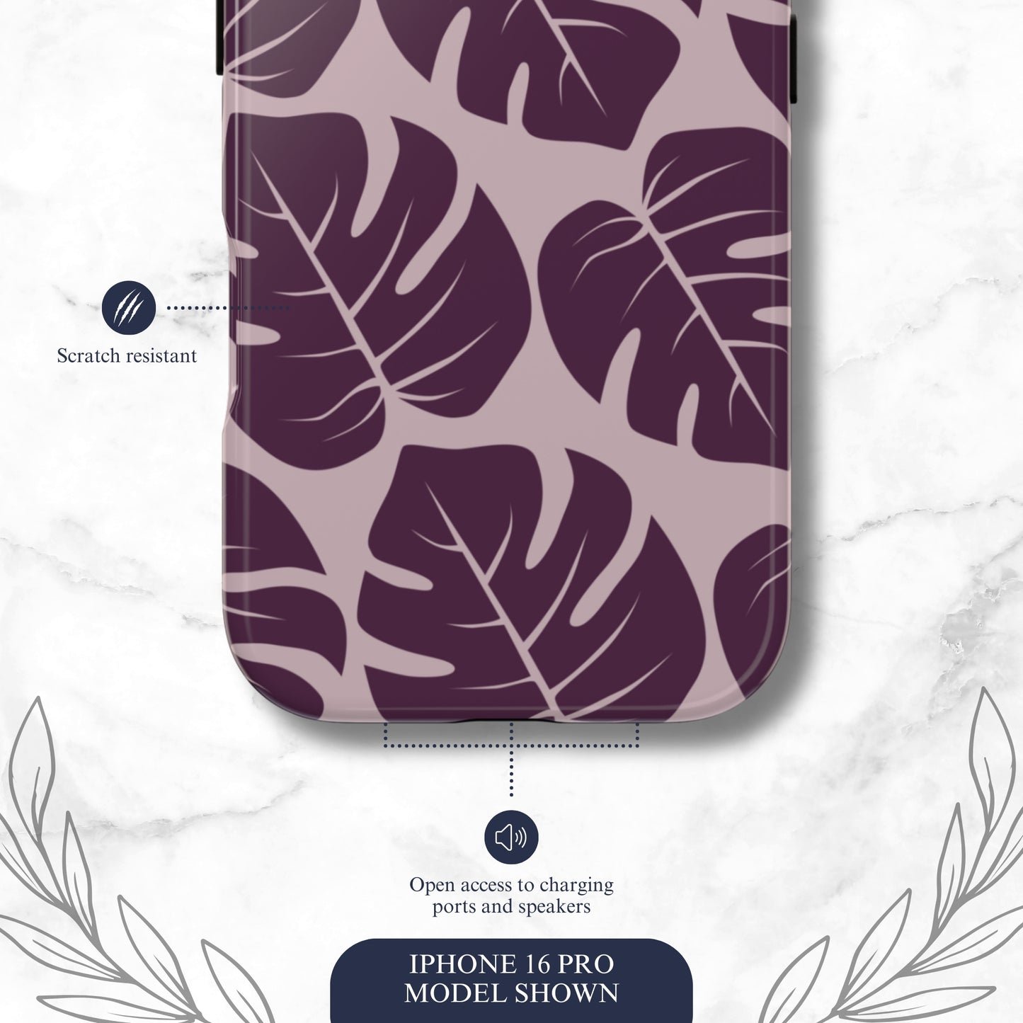 Lilac Wild - iPhone Case Phone Case-aesthetic phone case-shockproof phone case-cute phone case-designer phone case-elegant phone case-luxury phone case-phone accessories-fashion accessory