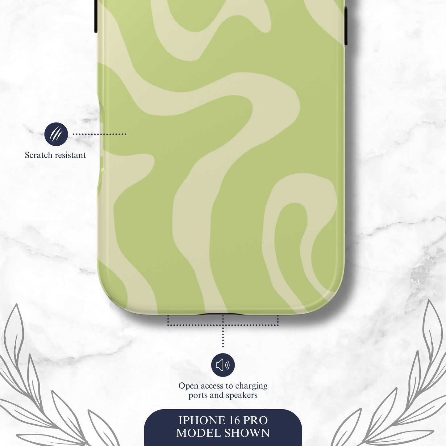 Fresh Feeling - iPhone Case Phone Case-aesthetic phone case-shockproof phone case-cute phone case-designer phone case-elegant phone case-luxury phone case-phone accessories-fashion accessory