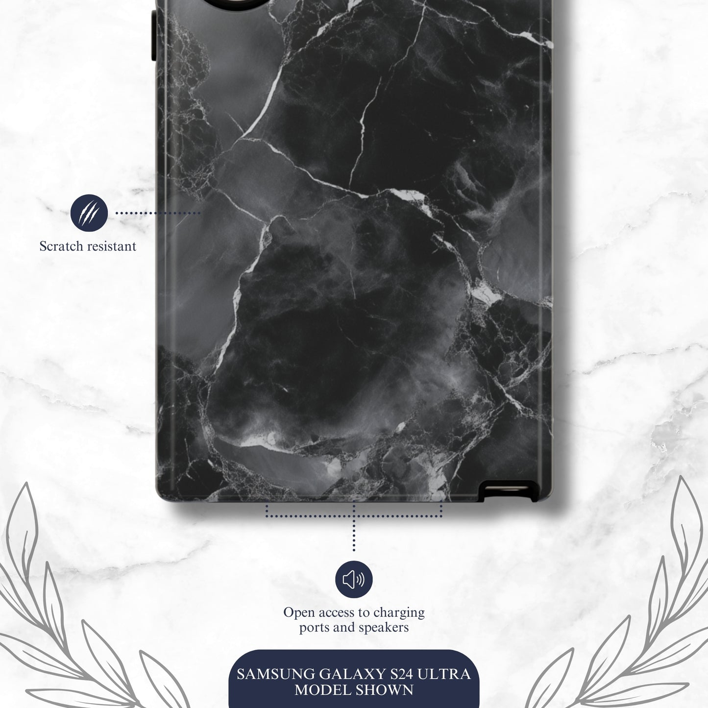 Obsidian - Samsung Galaxy Case Phone Case-aesthetic phone case-shockproof phone case-cute phone case-designer phone case-elegant phone case-luxury phone case-phone accessories-fashion accessory
