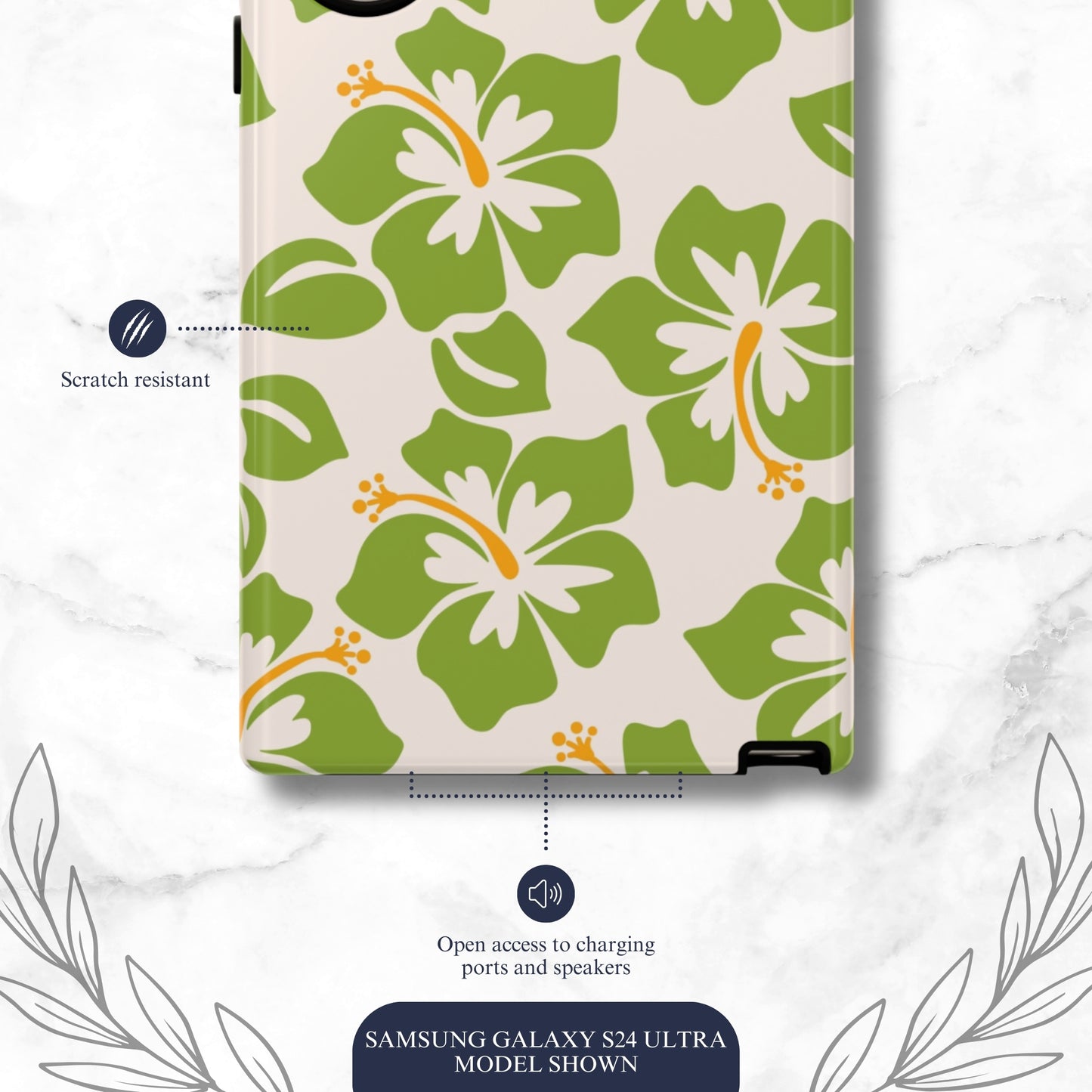 Blossom Bay - Samsung Galaxy Case Phone Case-aesthetic phone case-shockproof phone case-cute phone case-designer phone case-elegant phone case-luxury phone case-phone accessories-fashion accessory