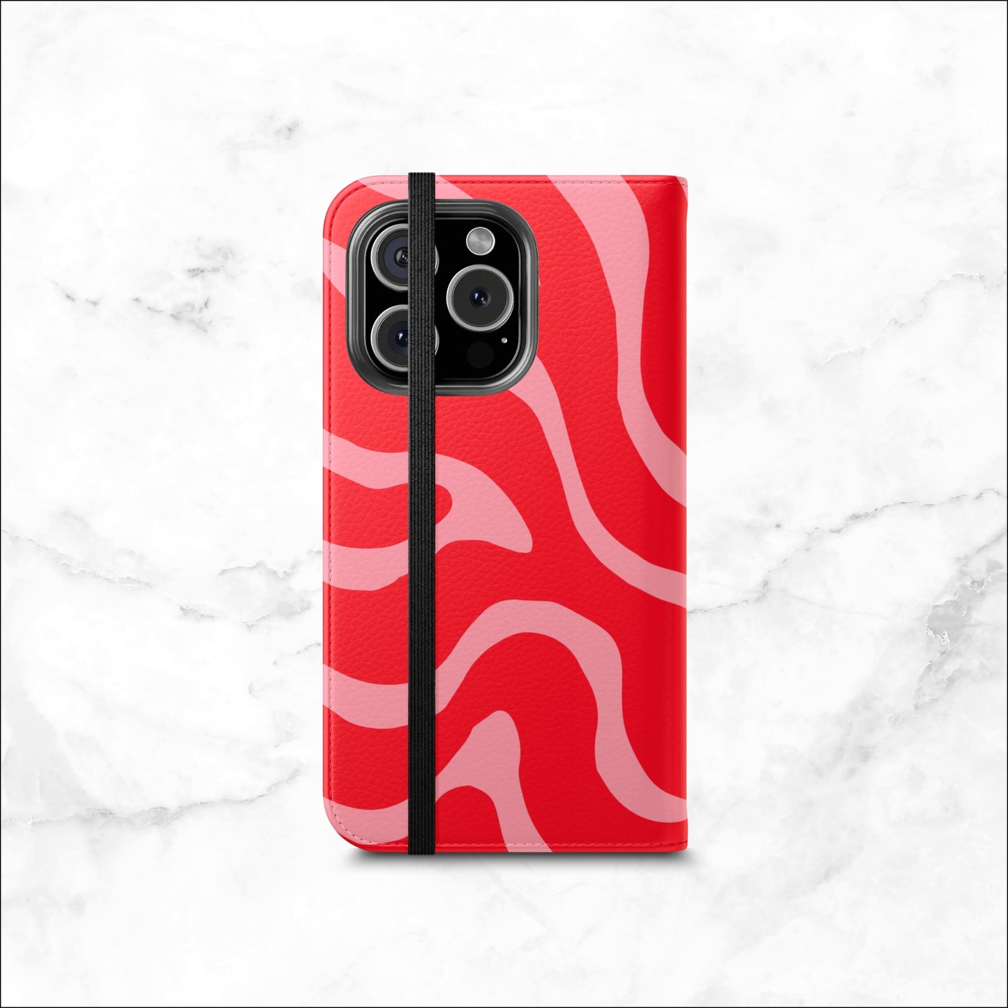Afterglow - iPhone Flip Case Wallet, Leather Folio Case Phone Case-aesthetic phone case-shockproof phone case-cute phone case-designer phone case-elegant phone case-luxury phone case-phone accessories-fashion accessory