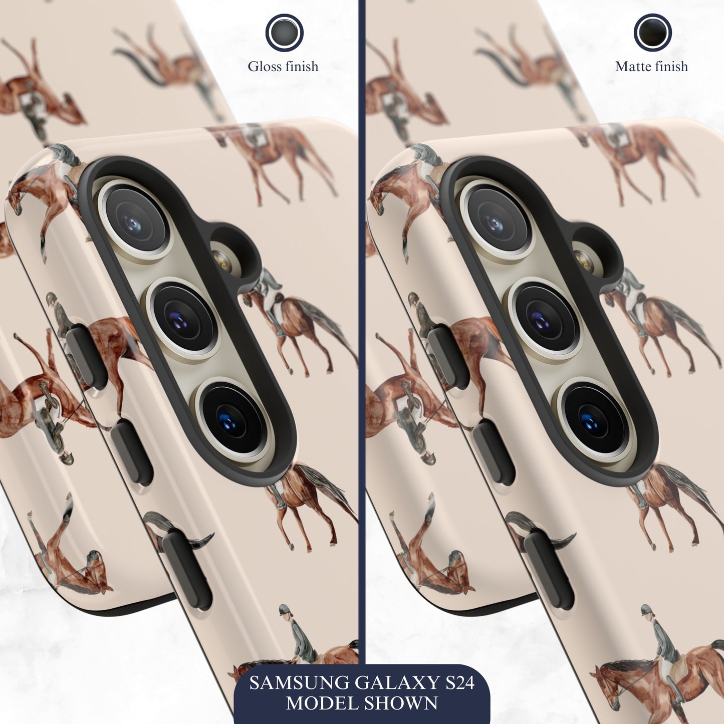 Graceful Gallop - Samsung Galaxy Case Phone Case-aesthetic phone case-shockproof phone case-cute phone case-designer phone case-elegant phone case-luxury phone case-phone accessories-fashion accessory