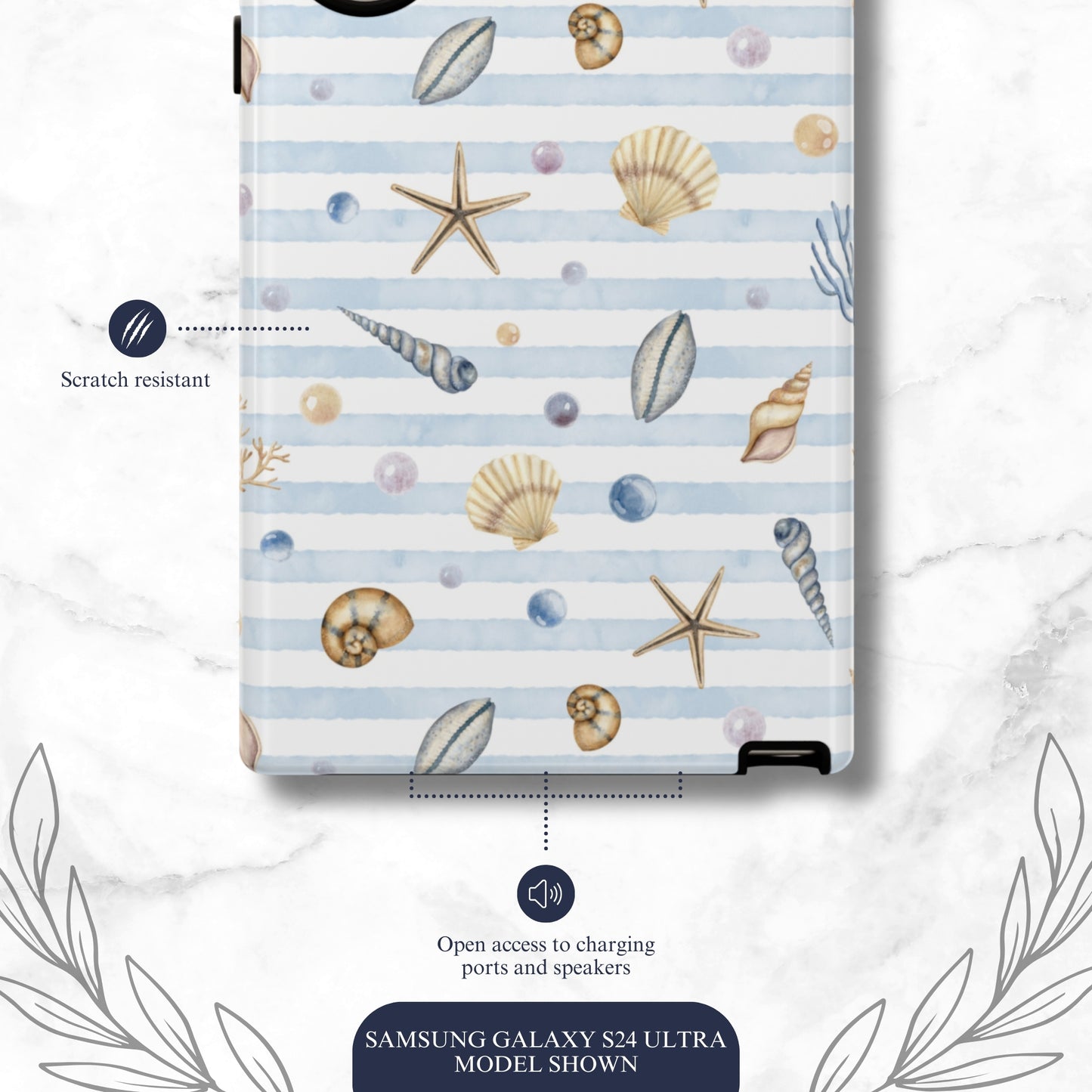 Beach Girl - Samsung Galaxy Case Phone Case-aesthetic phone case-shockproof phone case-cute phone case-designer phone case-elegant phone case-luxury phone case-phone accessories-fashion accessory
