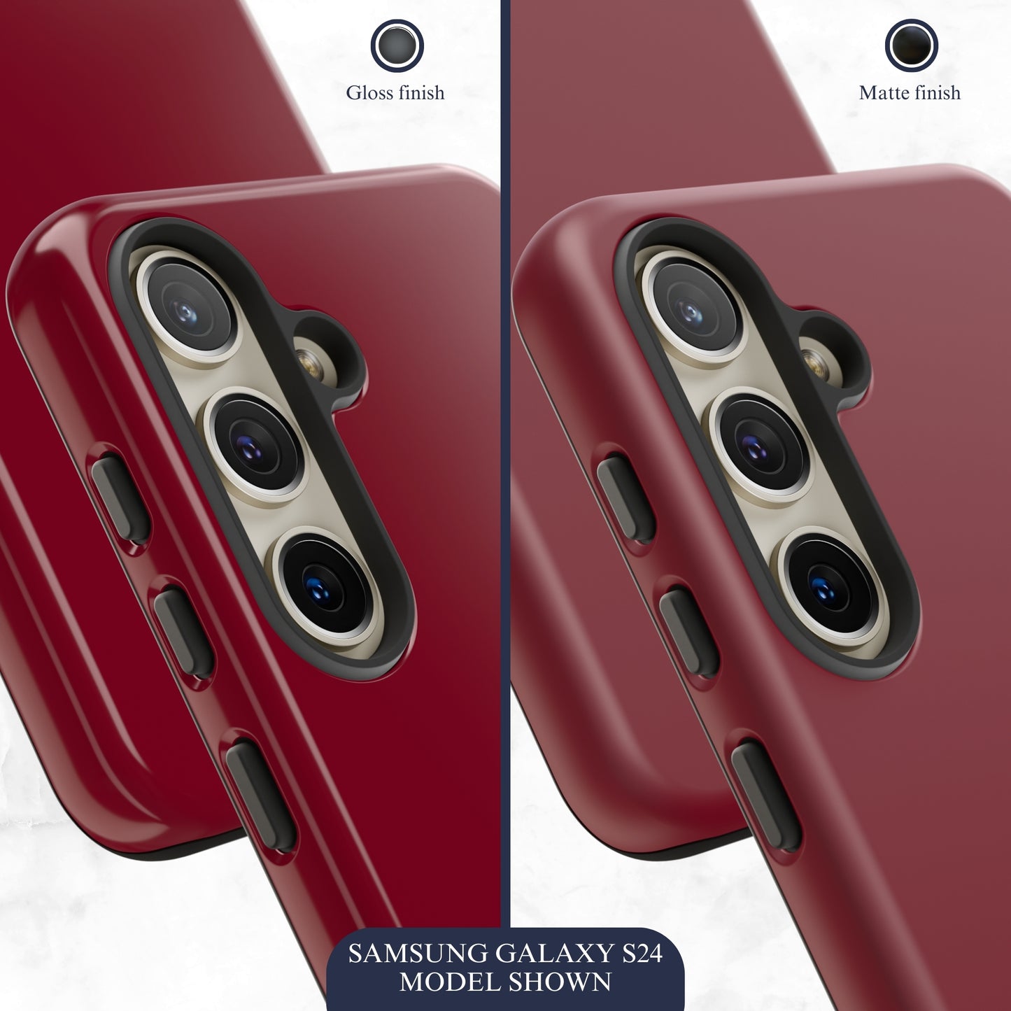 Burgundy - Samsung Galaxy Case Phone Case-aesthetic phone case-shockproof phone case-cute phone case-designer phone case-elegant phone case-luxury phone case-phone accessories-fashion accessory