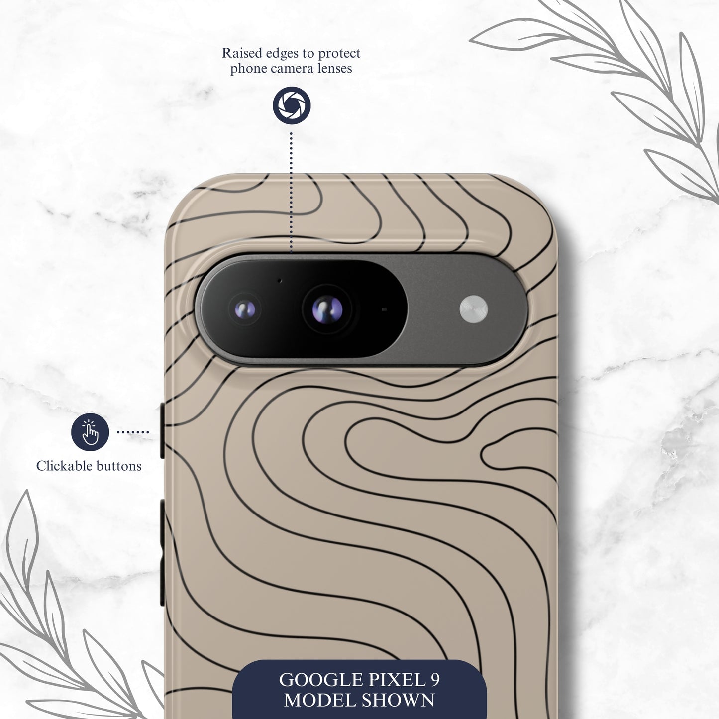 Earth Flow - Google Pixel Case Phone Case-aesthetic phone case-shockproof phone case-cute phone case-designer phone case-elegant phone case-luxury phone case-phone accessories-fashion accessory