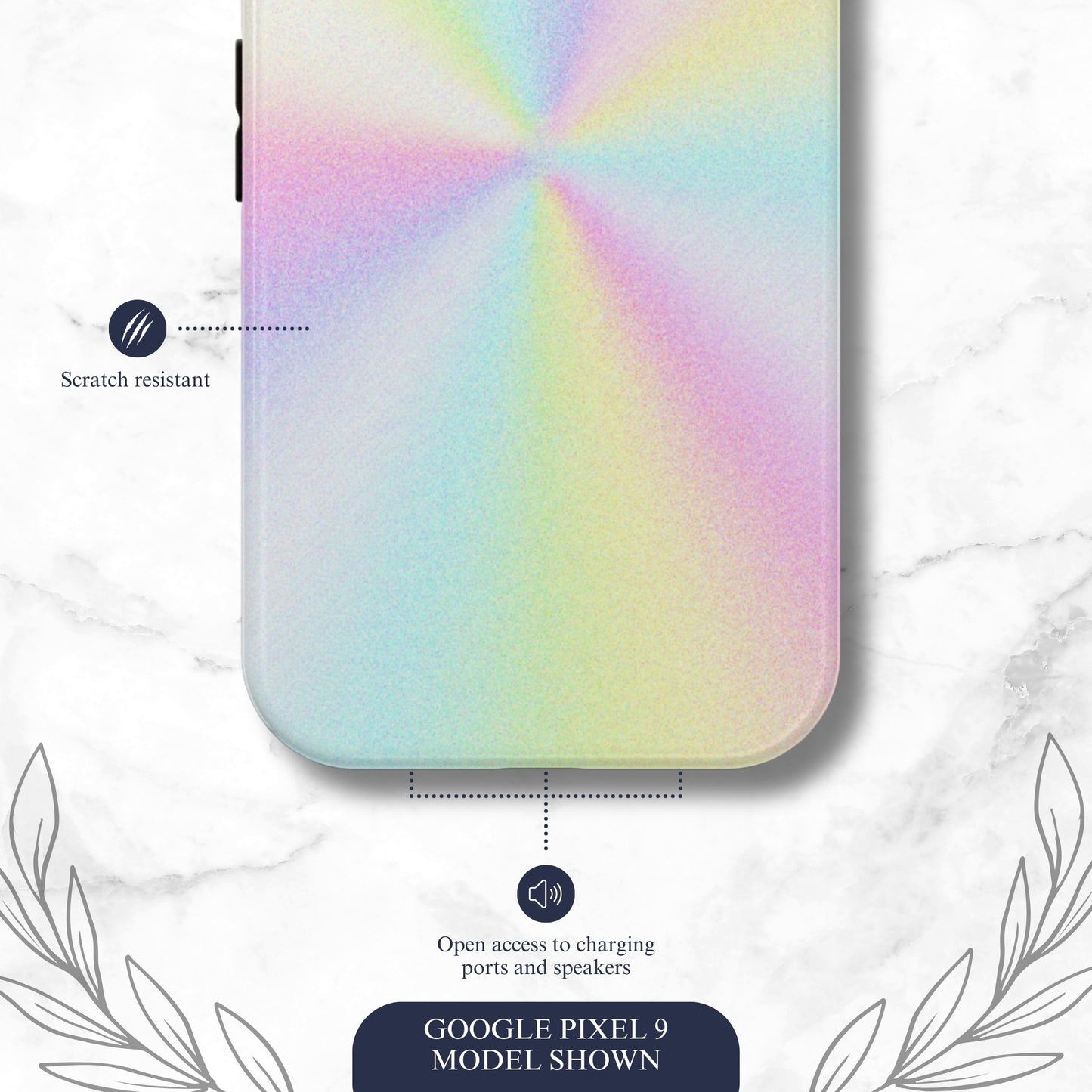 Rainbow Prism - Google Pixel Case Phone Case-aesthetic phone case-shockproof phone case-cute phone case-designer phone case-elegant phone case-luxury phone case-phone accessories-fashion accessory