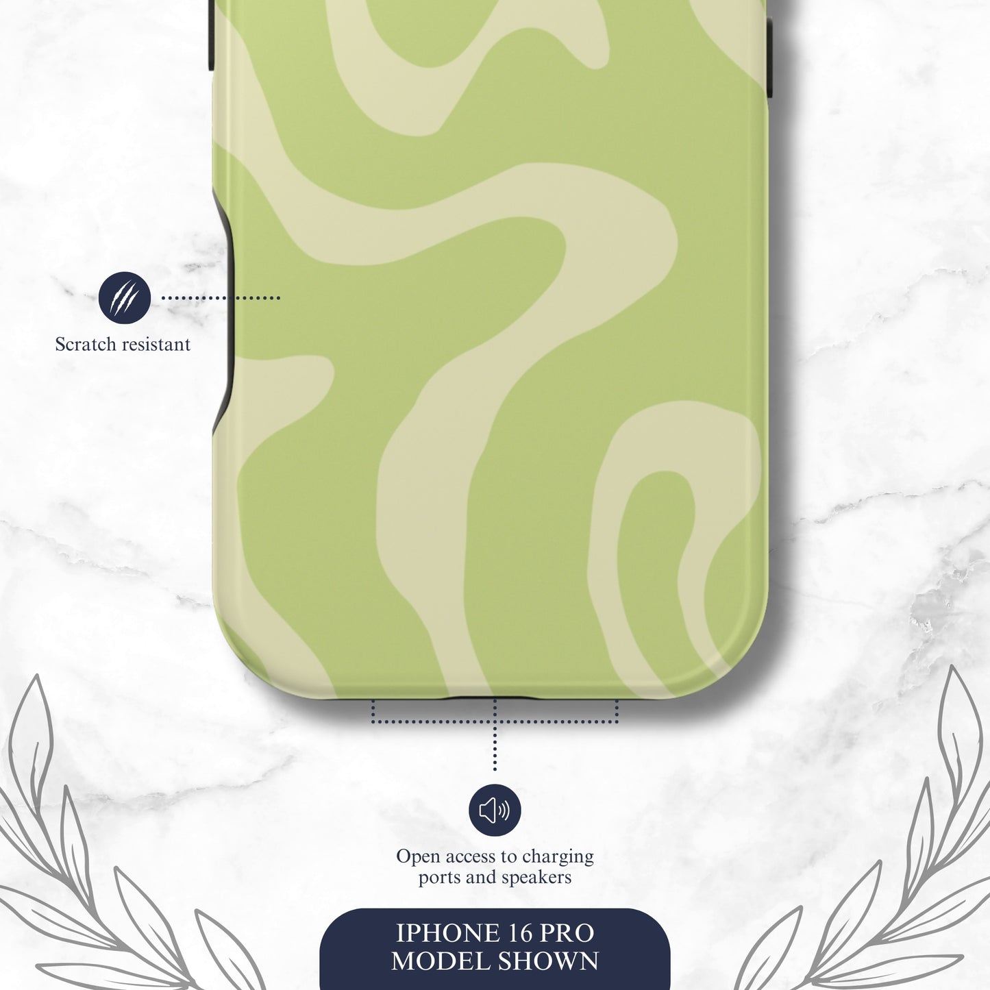 Fresh Feeling - Magsafe iPhone Case Phone Case-aesthetic phone case-shockproof phone case-cute phone case-designer phone case-elegant phone case-luxury phone case-phone accessories-fashion accessory
