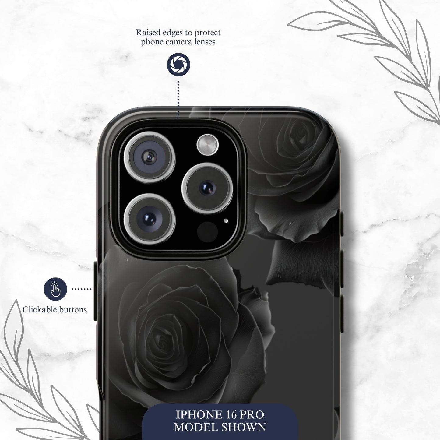 Dark Mystery - iPhone Case Phone Case-aesthetic phone case-shockproof phone case-cute phone case-designer phone case-elegant phone case-luxury phone case-phone accessories-fashion accessory