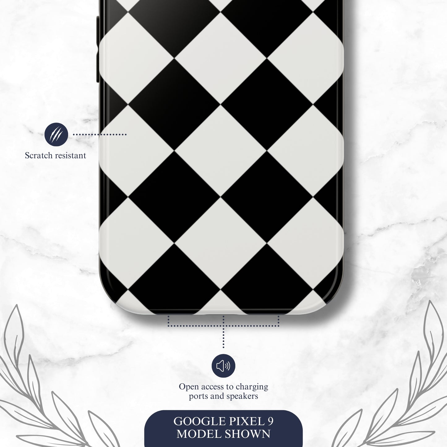 High Society - Google Pixel Case Phone Case-aesthetic phone case-shockproof phone case-cute phone case-designer phone case-elegant phone case-luxury phone case-phone accessories-fashion accessory