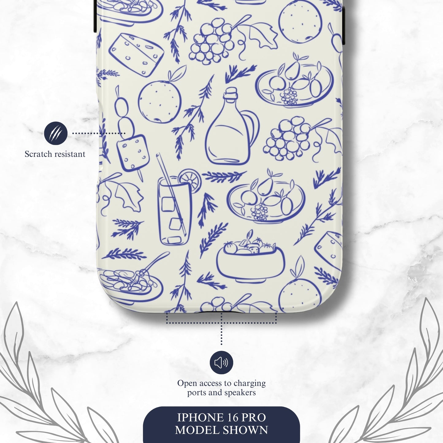 Foodie - iPhone Case Phone Case-aesthetic phone case-shockproof phone case-cute phone case-designer phone case-elegant phone case-luxury phone case-phone accessories-fashion accessory