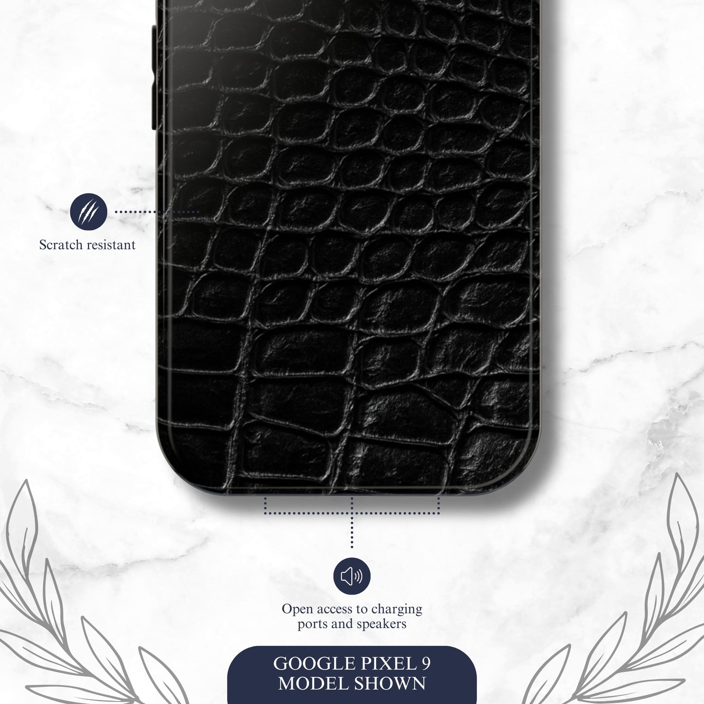 Black Viper - Google Pixel Case Phone Case-aesthetic phone case-shockproof phone case-cute phone case-designer phone case-elegant phone case-luxury phone case-phone accessories-fashion accessory