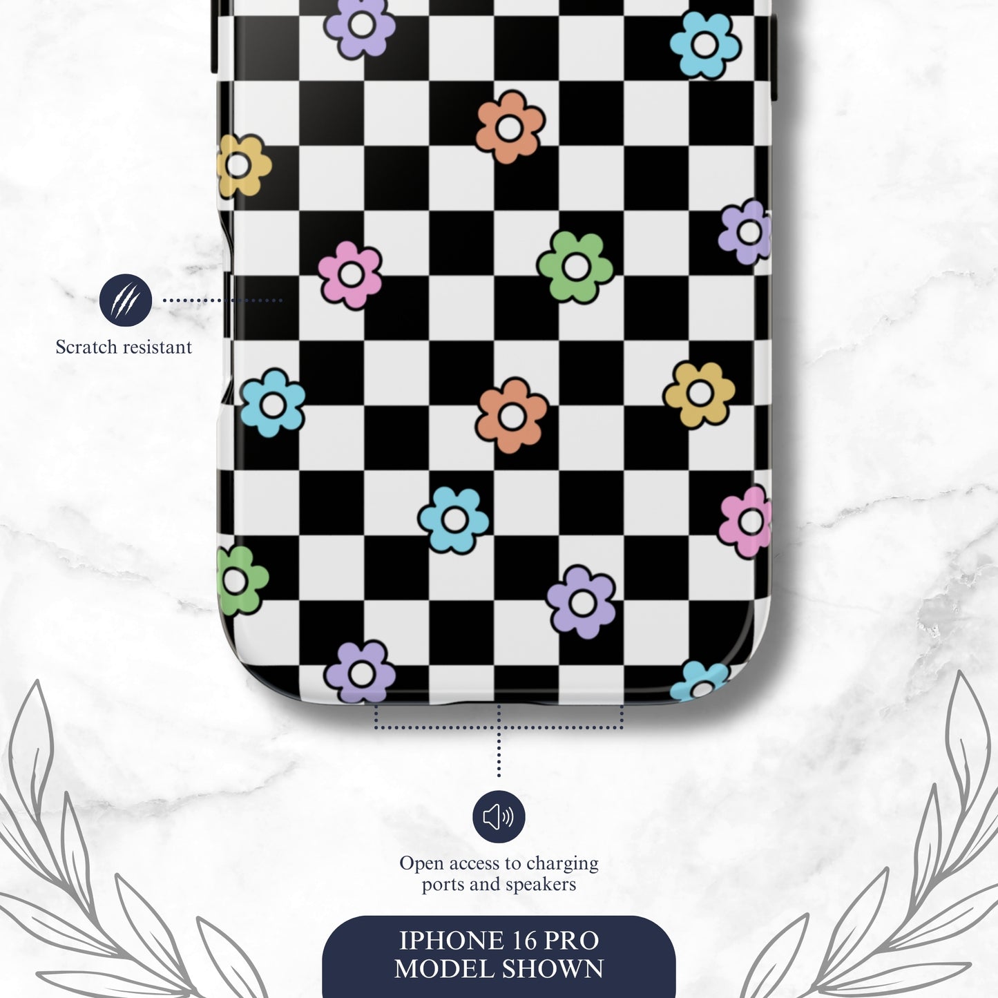 Check Mate - iPhone Case Phone Case-aesthetic phone case-shockproof phone case-cute phone case-designer phone case-elegant phone case-luxury phone case-phone accessories-fashion accessory