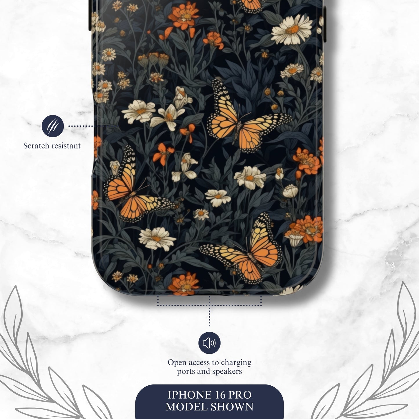 Enchanted - iPhone Case Phone Case-aesthetic phone case-shockproof phone case-cute phone case-designer phone case-elegant phone case-luxury phone case-phone accessories-fashion accessory