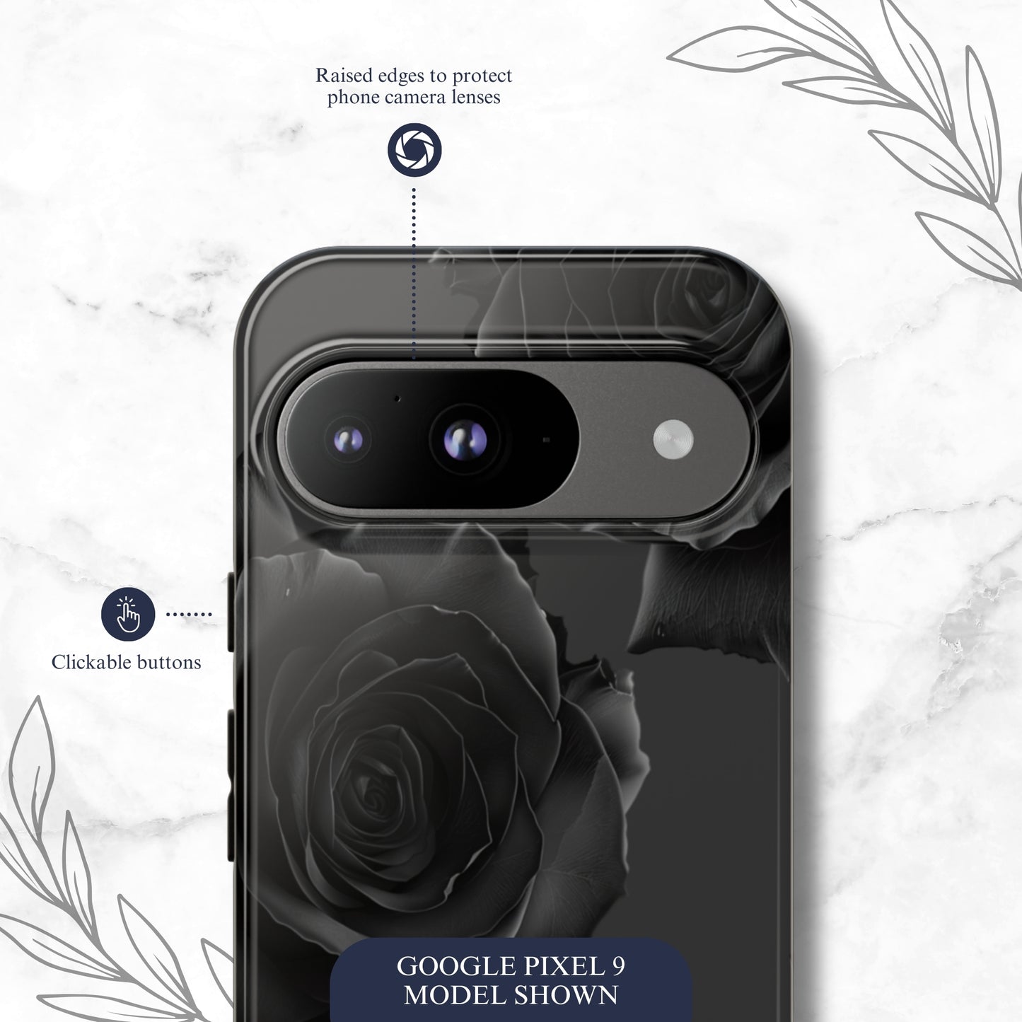 Dark Mystery - Google Pixel Case Phone Case-aesthetic phone case-shockproof phone case-cute phone case-designer phone case-elegant phone case-luxury phone case-phone accessories-fashion accessory