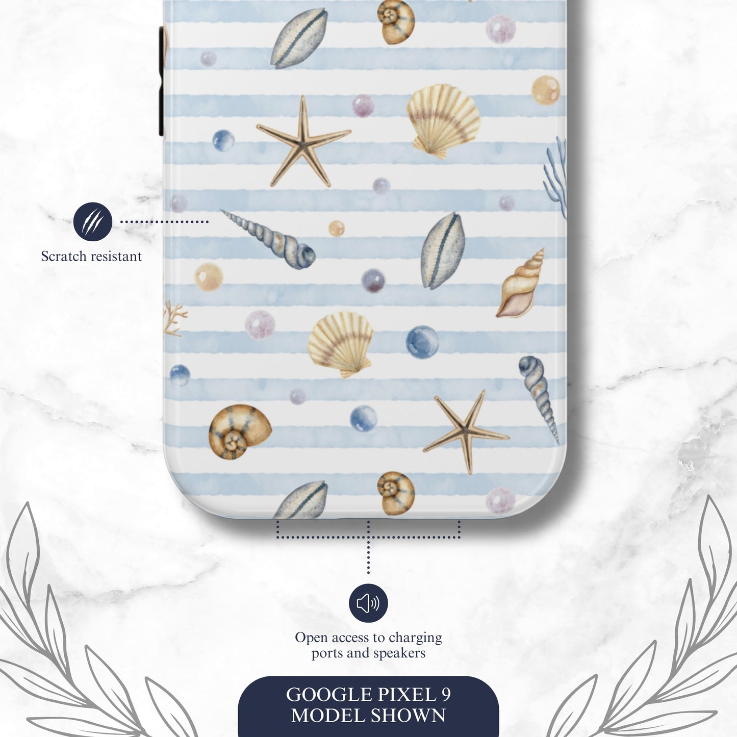 Beach Girl - Google Pixel Case Phone Case-aesthetic phone case-shockproof phone case-cute phone case-designer phone case-elegant phone case-luxury phone case-phone accessories-fashion accessory