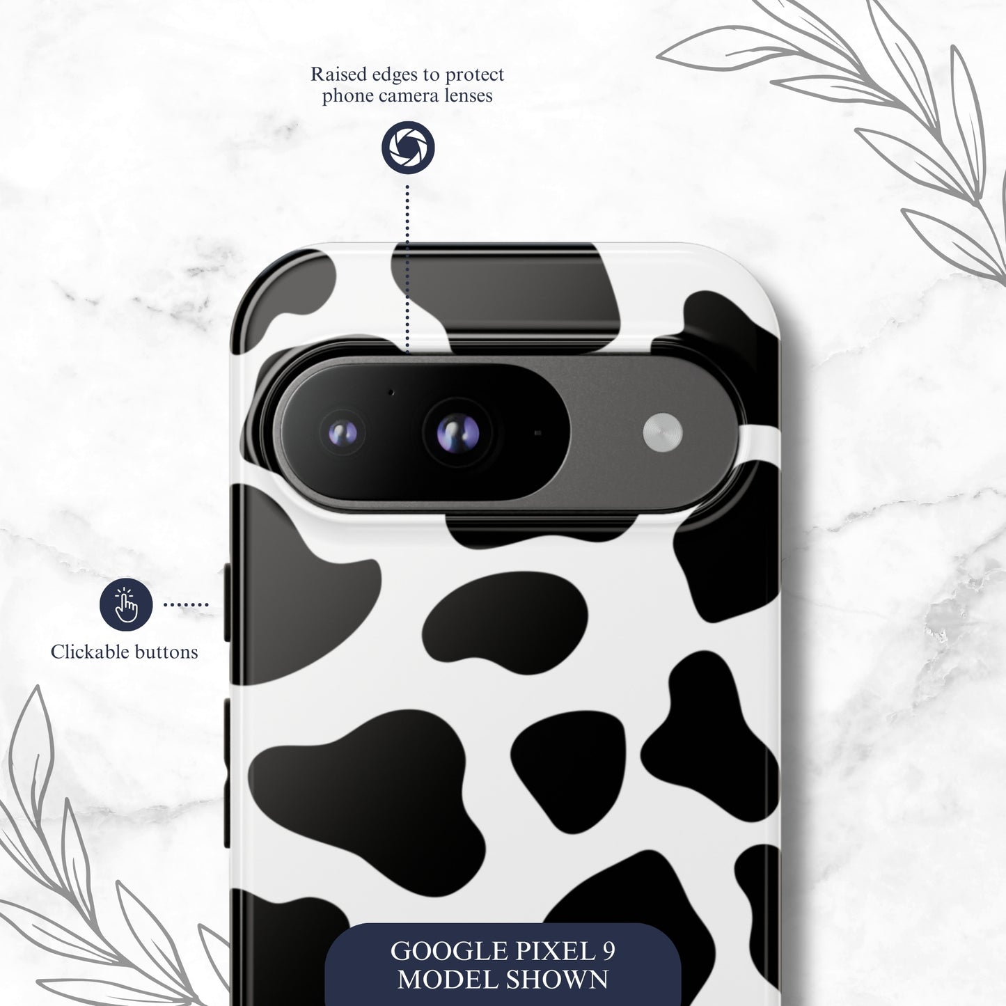 Bovine - Google Pixel Case Phone Case-aesthetic phone case-shockproof phone case-cute phone case-designer phone case-elegant phone case-luxury phone case-phone accessories-fashion accessory