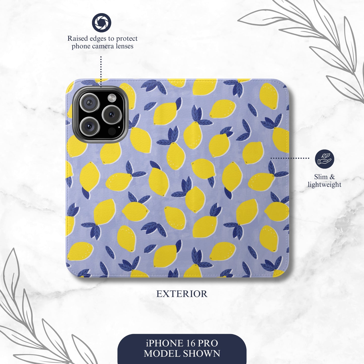Almost Summer - iPhone Flip Case Wallet, Leather Folio Case Phone Case-aesthetic phone case-shockproof phone case-cute phone case-designer phone case-elegant phone case-luxury phone case-phone accessories-fashion accessory