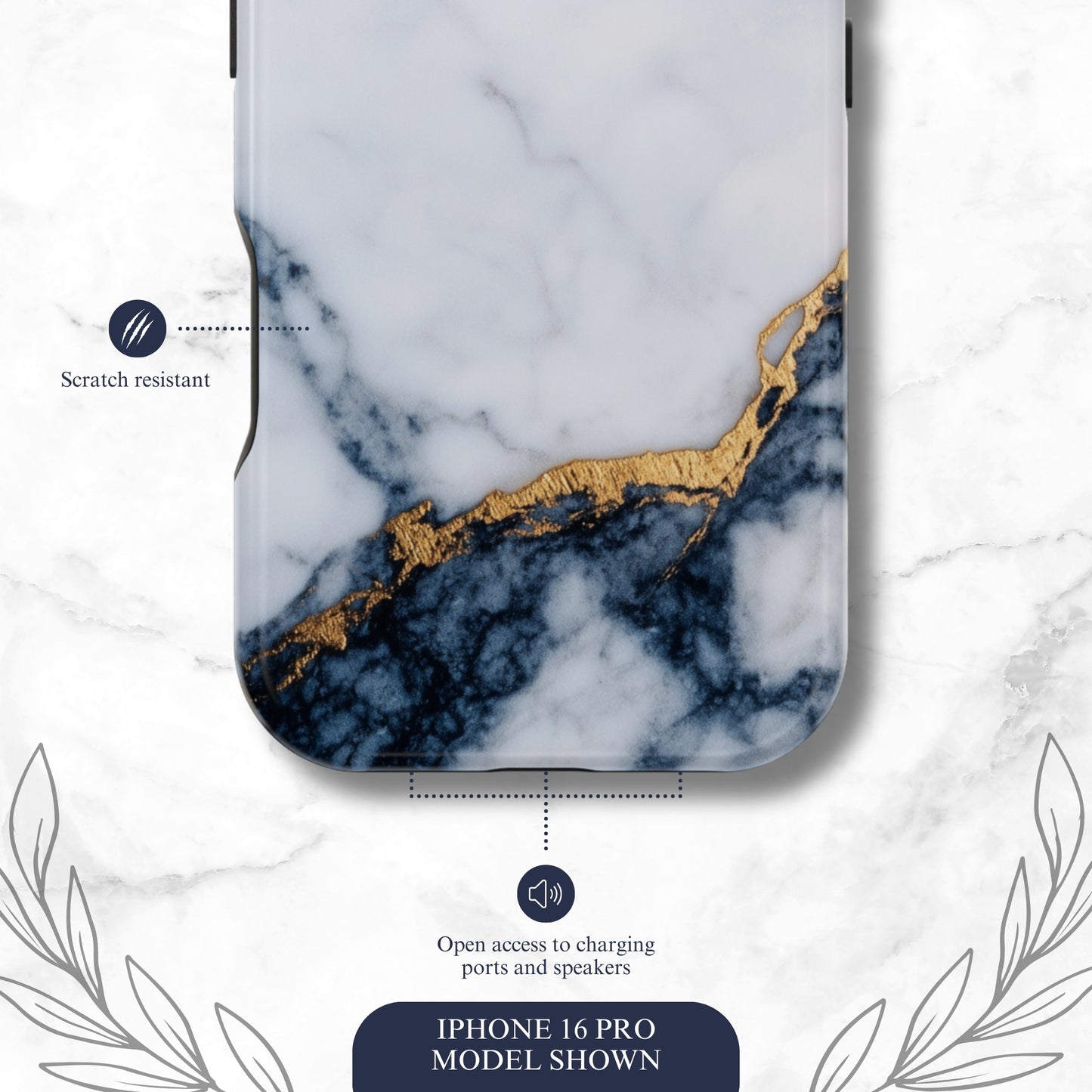 Azure Alloy - Magsafe iPhone Case Phone Case-aesthetic phone case-shockproof phone case-cute phone case-designer phone case-elegant phone case-luxury phone case-phone accessories-fashion accessory