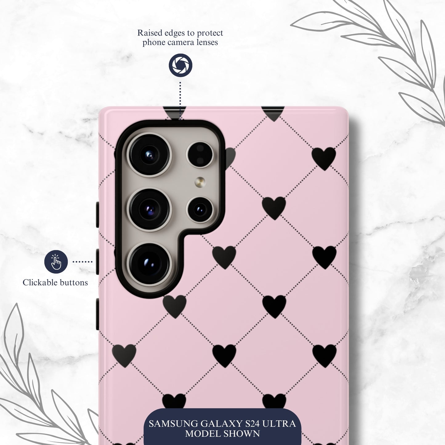 Love Quilt - Samsung Galaxy Case Phone Case-aesthetic phone case-shockproof phone case-cute phone case-designer phone case-elegant phone case-luxury phone case-phone accessories-fashion accessory