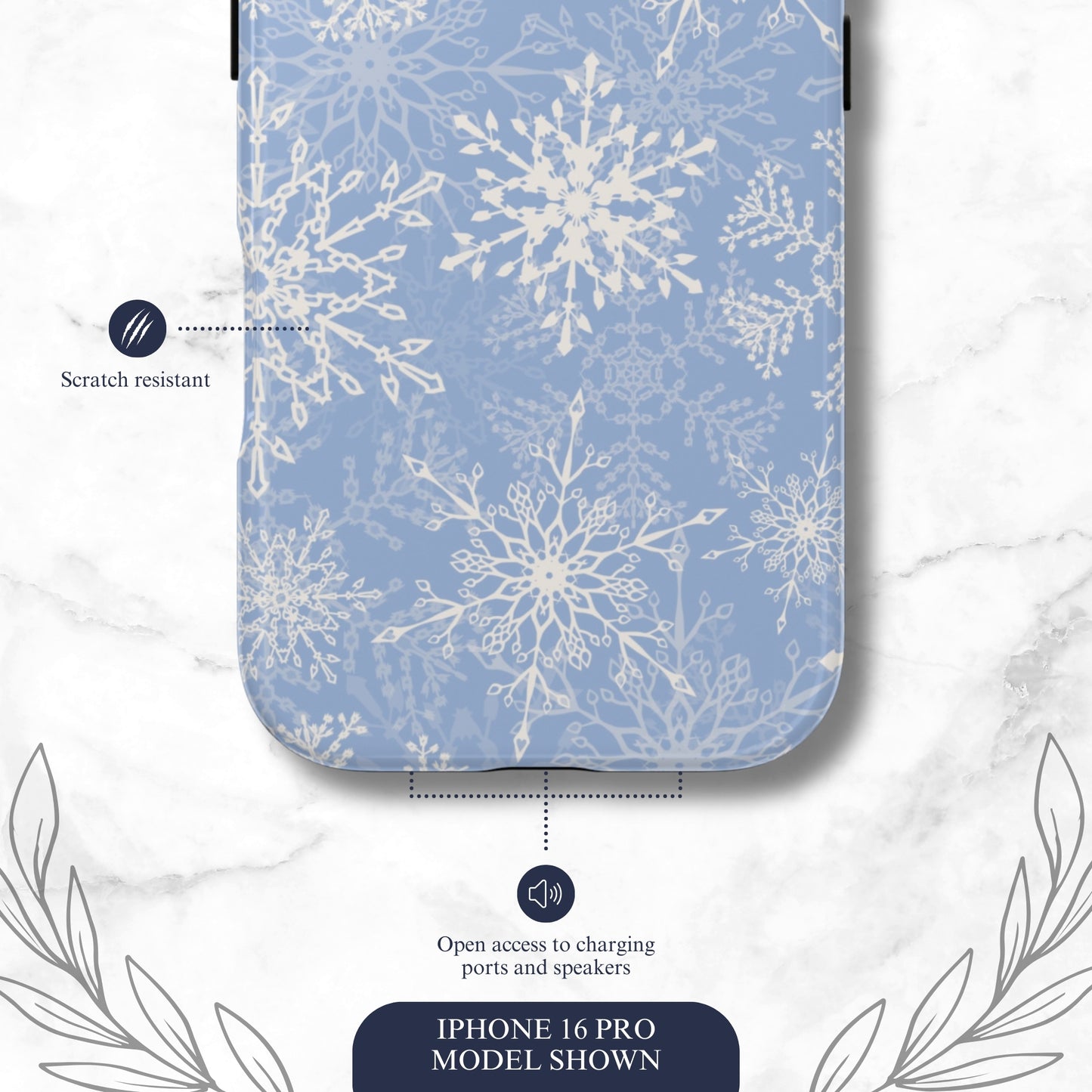 Winter Kiss - iPhone Case Phone Case-aesthetic phone case-shockproof phone case-cute phone case-designer phone case-elegant phone case-luxury phone case-phone accessories-fashion accessory