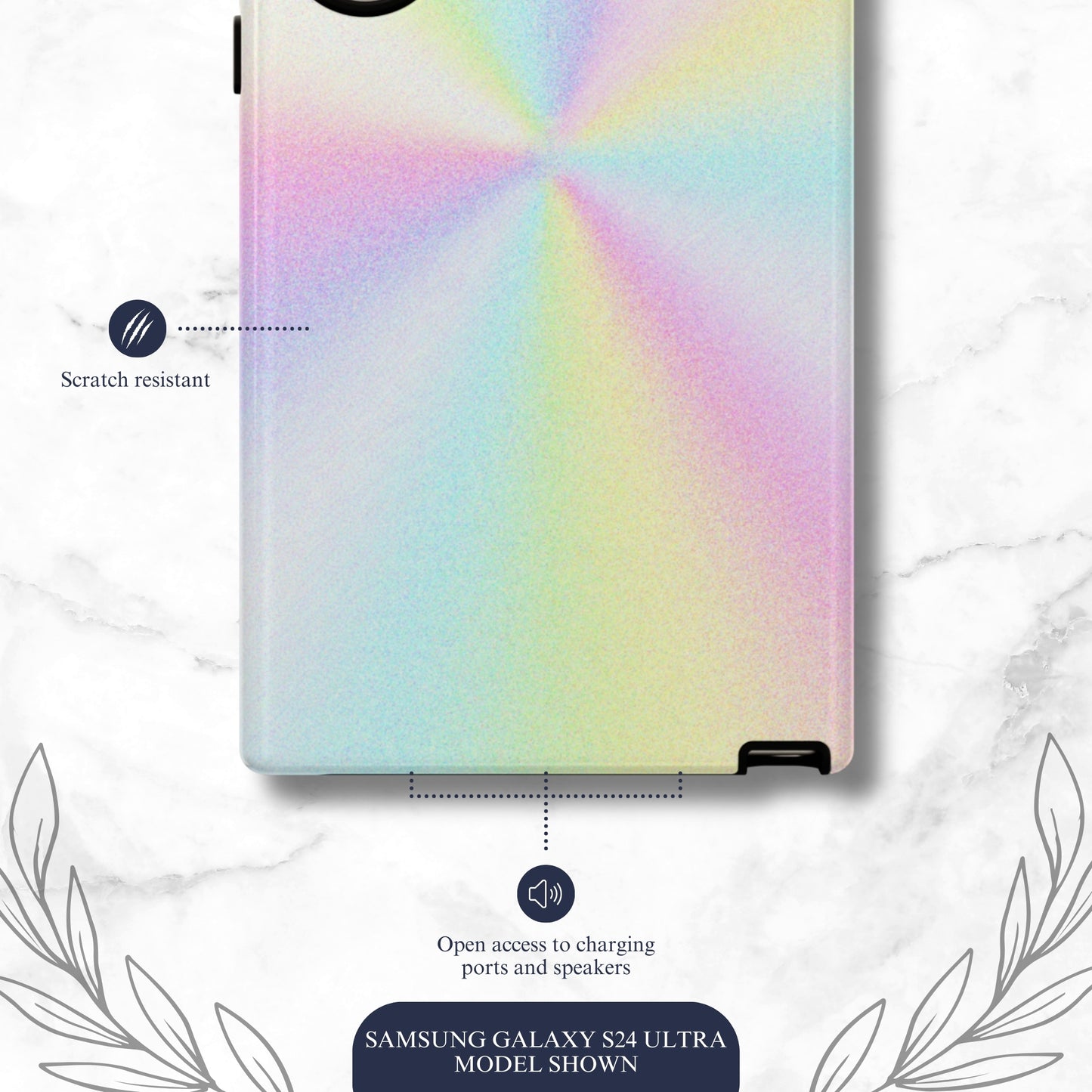 Rainbow Prism - Samsung Galaxy Case Phone Case-aesthetic phone case-shockproof phone case-cute phone case-designer phone case-elegant phone case-luxury phone case-phone accessories-fashion accessory