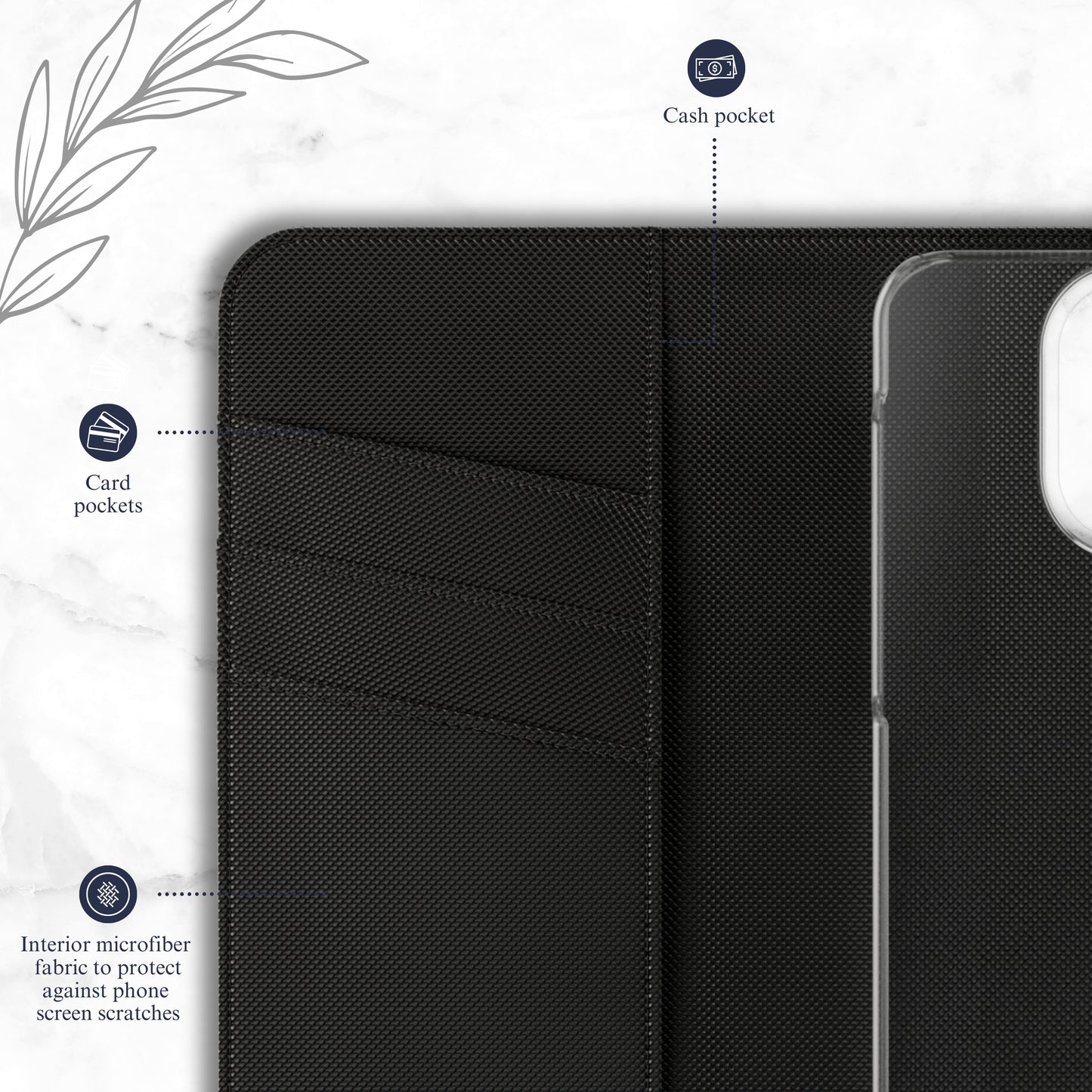 Crimson Check - iPhone Flip Case Wallet, Leather Folio Case Phone Case-aesthetic phone case-shockproof phone case-cute phone case-designer phone case-elegant phone case-luxury phone case-phone accessories-fashion accessory