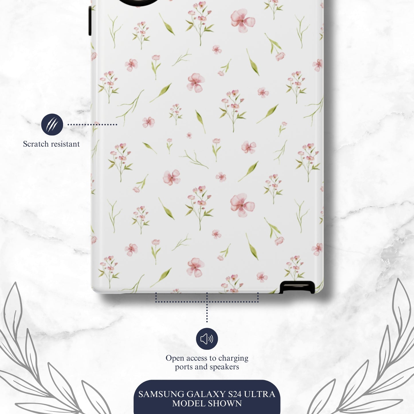 Gentle Wish - Samsung Galaxy Case Phone Case-aesthetic phone case-shockproof phone case-cute phone case-designer phone case-elegant phone case-luxury phone case-phone accessories-fashion accessory