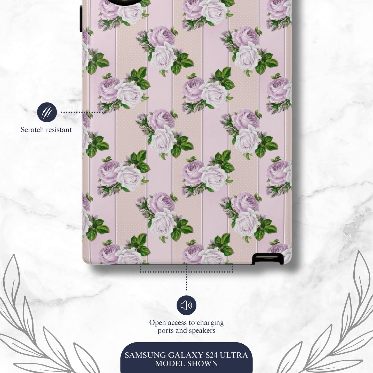 Softly Spoken - Samsung Galaxy Case Phone Case-aesthetic phone case-shockproof phone case-cute phone case-designer phone case-elegant phone case-luxury phone case-phone accessories-fashion accessory