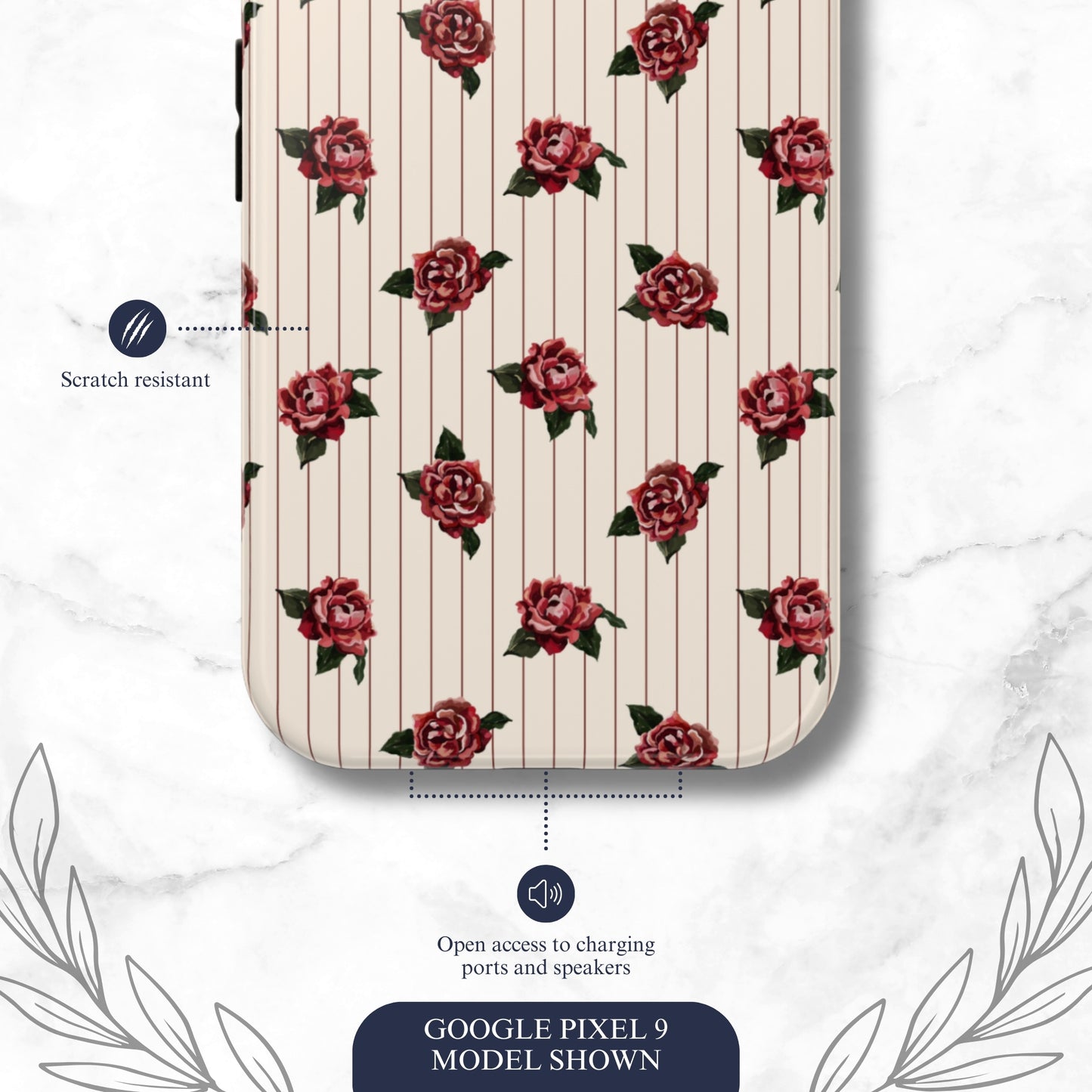 Afternoon Affair - Google Pixel Case Phone Case-aesthetic phone case-shockproof phone case-cute phone case-designer phone case-elegant phone case-luxury phone case-phone accessories-fashion accessory