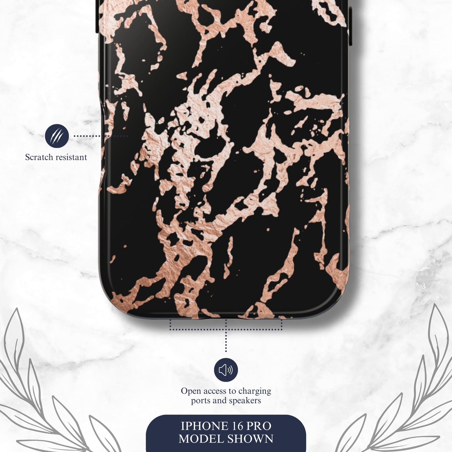 Molten Luxe - iPhone Case Phone Case-aesthetic phone case-shockproof phone case-cute phone case-designer phone case-elegant phone case-luxury phone case-phone accessories-fashion accessory