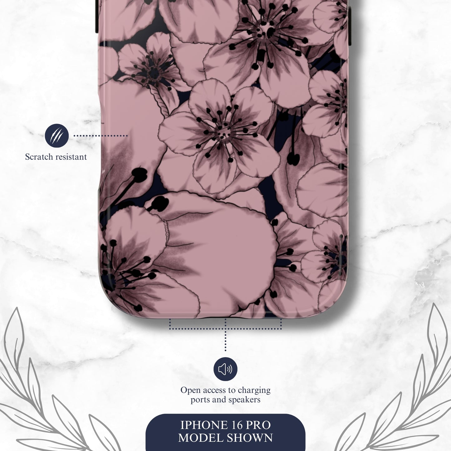 Feudal Beauty - iPhone Case Phone Case-aesthetic phone case-shockproof phone case-cute phone case-designer phone case-elegant phone case-luxury phone case-phone accessories-fashion accessory