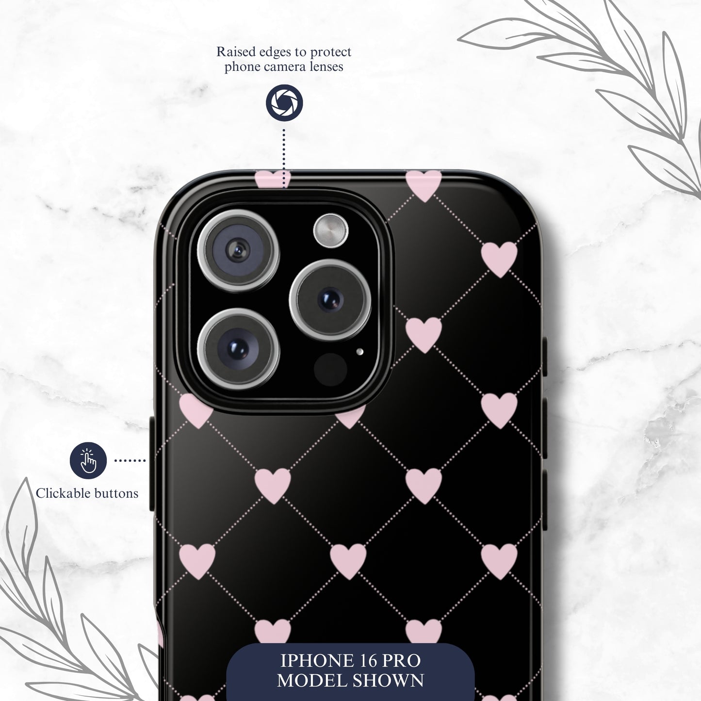 Dark Romance - iPhone Case Phone Case-aesthetic phone case-shockproof phone case-cute phone case-designer phone case-elegant phone case-luxury phone case-phone accessories-fashion accessory