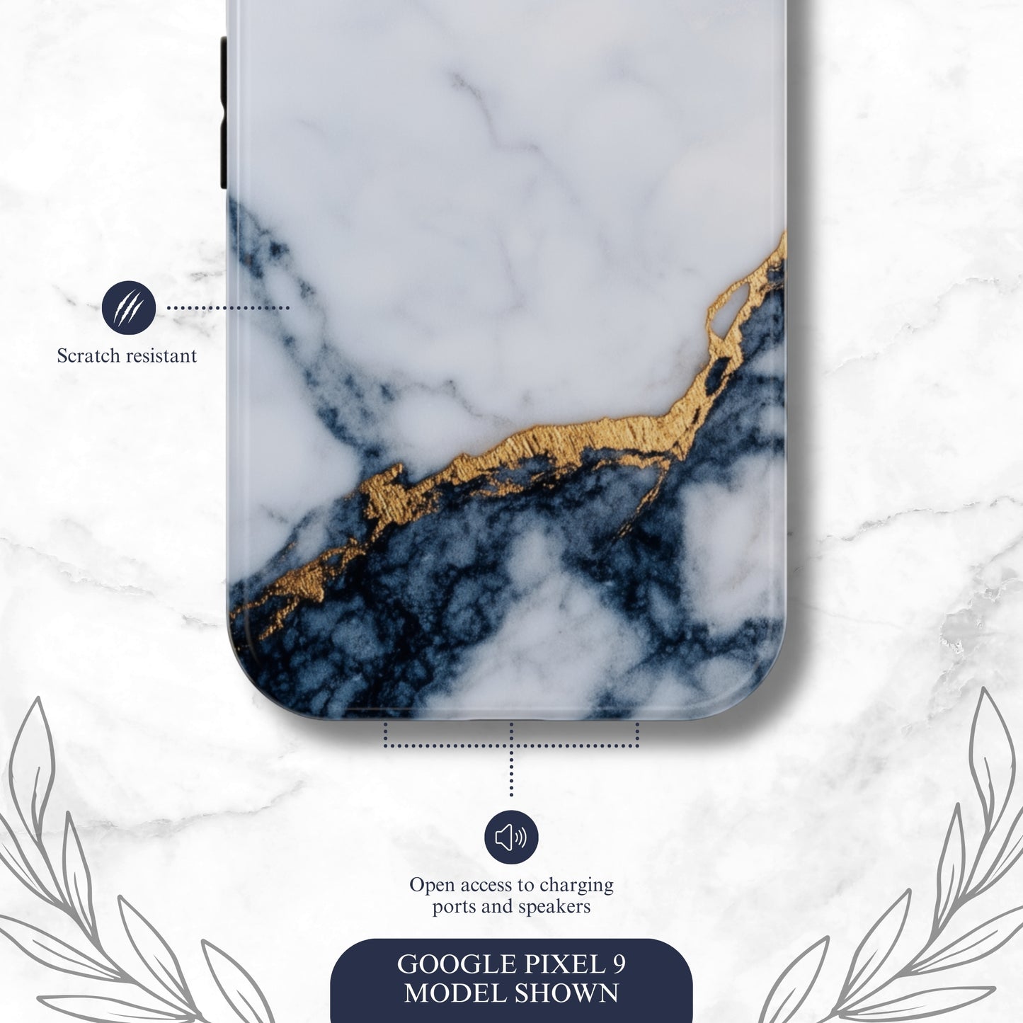 Azure Alloy - Google Pixel Case Phone Case-aesthetic phone case-shockproof phone case-cute phone case-designer phone case-elegant phone case-luxury phone case-phone accessories-fashion accessory