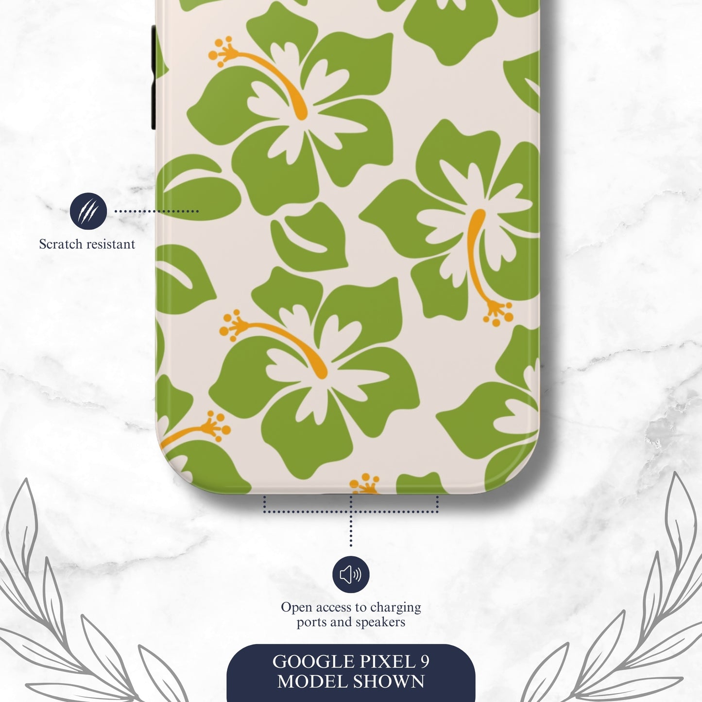 Blossom Bay - Google Pixel Case Phone Case-aesthetic phone case-shockproof phone case-cute phone case-designer phone case-elegant phone case-luxury phone case-phone accessories-fashion accessory