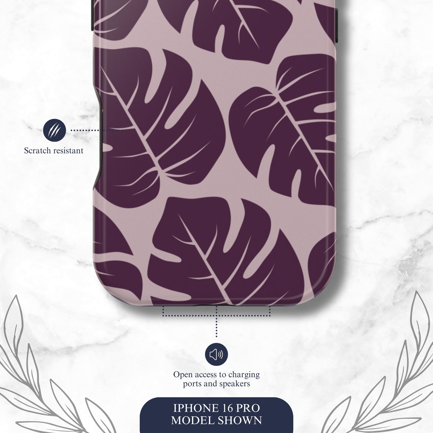 Lilac Wild - Magsafe iPhone Case Phone Case-aesthetic phone case-shockproof phone case-cute phone case-designer phone case-elegant phone case-luxury phone case-phone accessories-fashion accessory