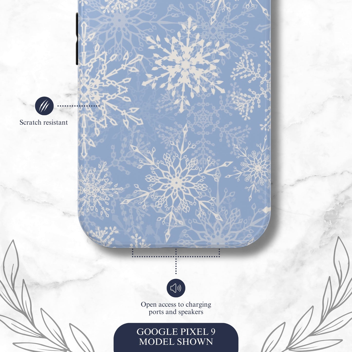 Winter Kiss - Google Pixel Case Phone Case-aesthetic phone case-shockproof phone case-cute phone case-designer phone case-elegant phone case-luxury phone case-phone accessories-fashion accessory