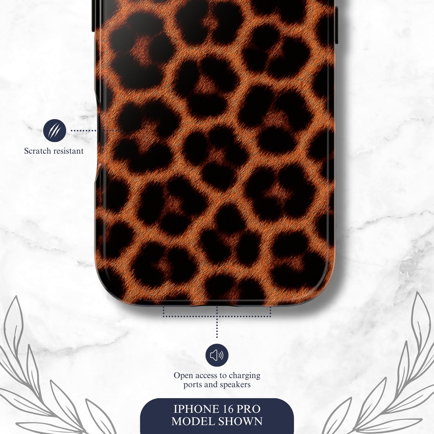 Animal Allure - iPhone Case Phone Case-aesthetic phone case-shockproof phone case-cute phone case-designer phone case-elegant phone case-luxury phone case-phone accessories-fashion accessory