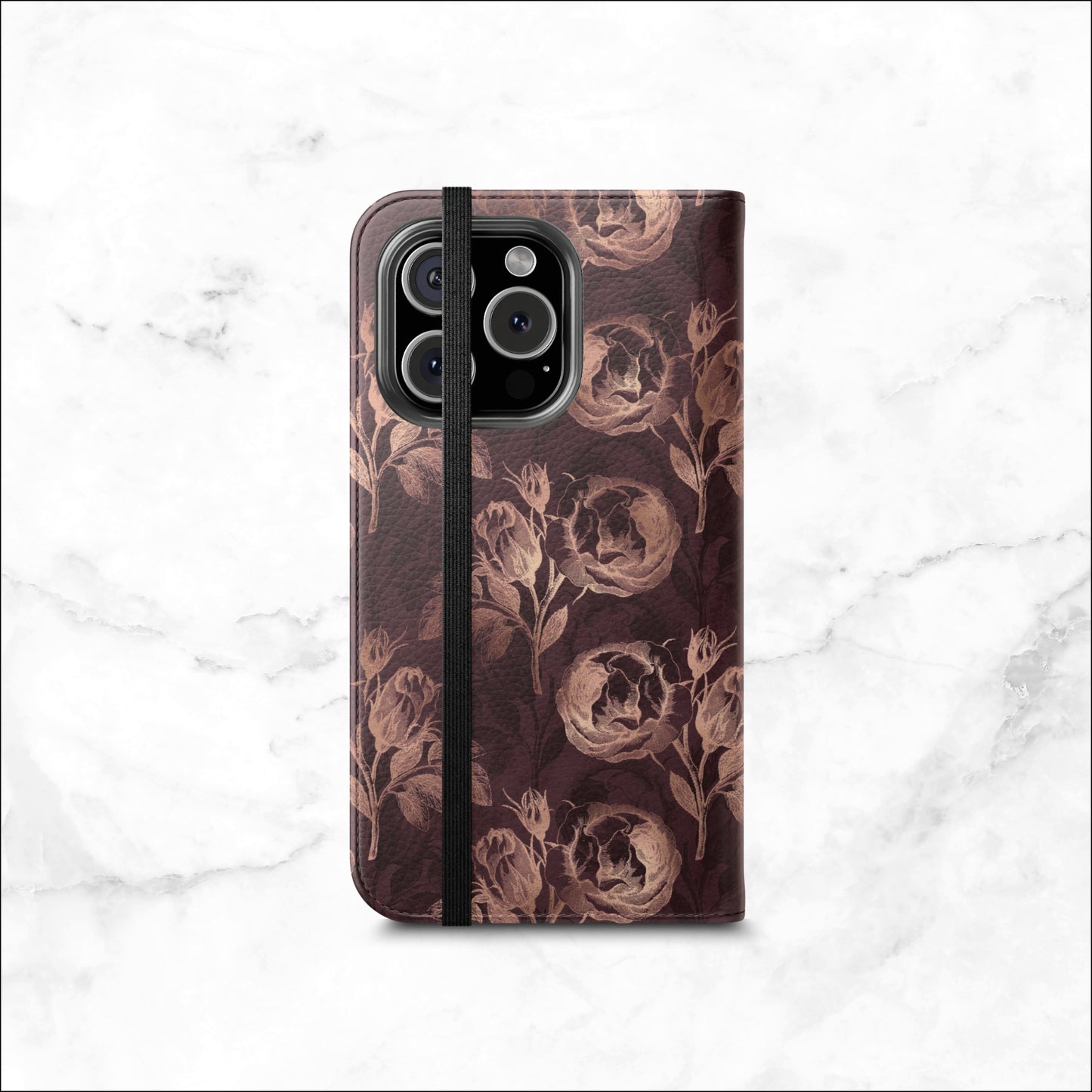 Indulge - iPhone Flip Case Wallet, Leather Folio Case Phone Case-aesthetic phone case-shockproof phone case-cute phone case-designer phone case-elegant phone case-luxury phone case-phone accessories-fashion accessory