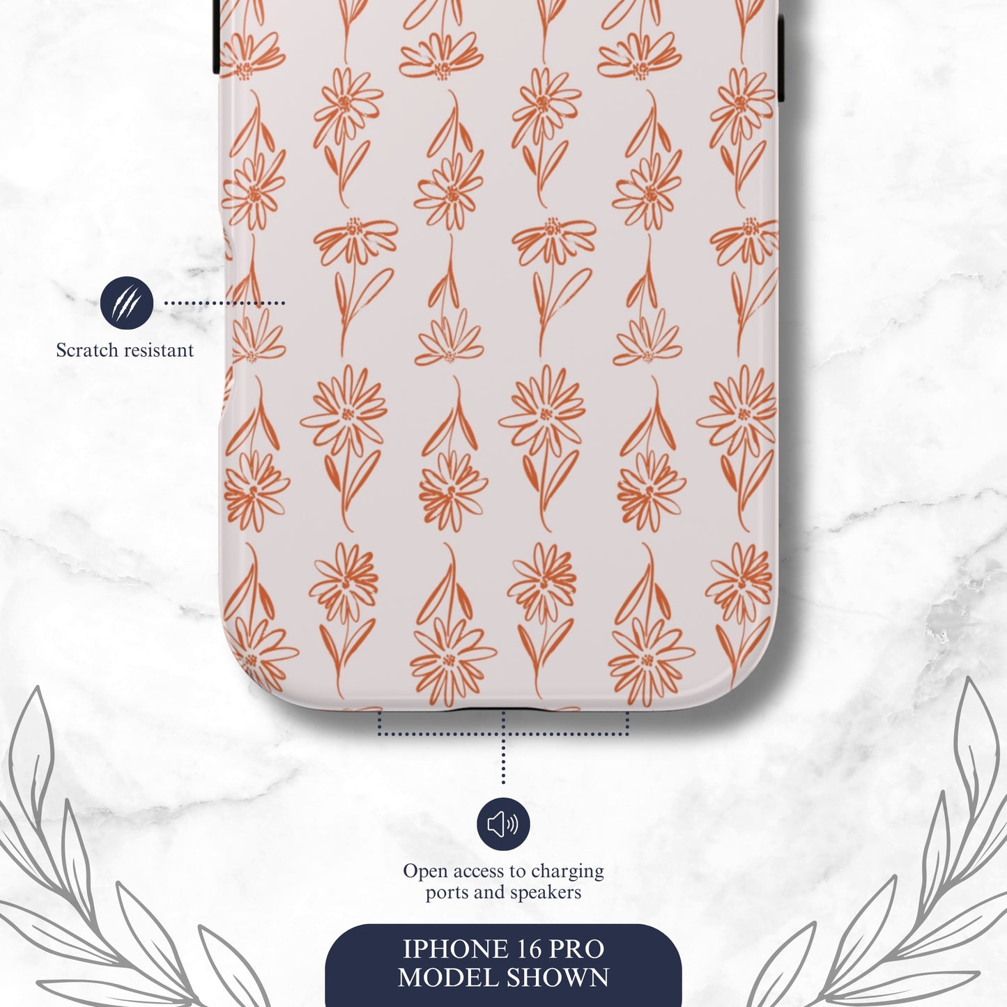 Terracotta - iPhone Case Phone Case-aesthetic phone case-shockproof phone case-cute phone case-designer phone case-elegant phone case-luxury phone case-phone accessories-fashion accessory