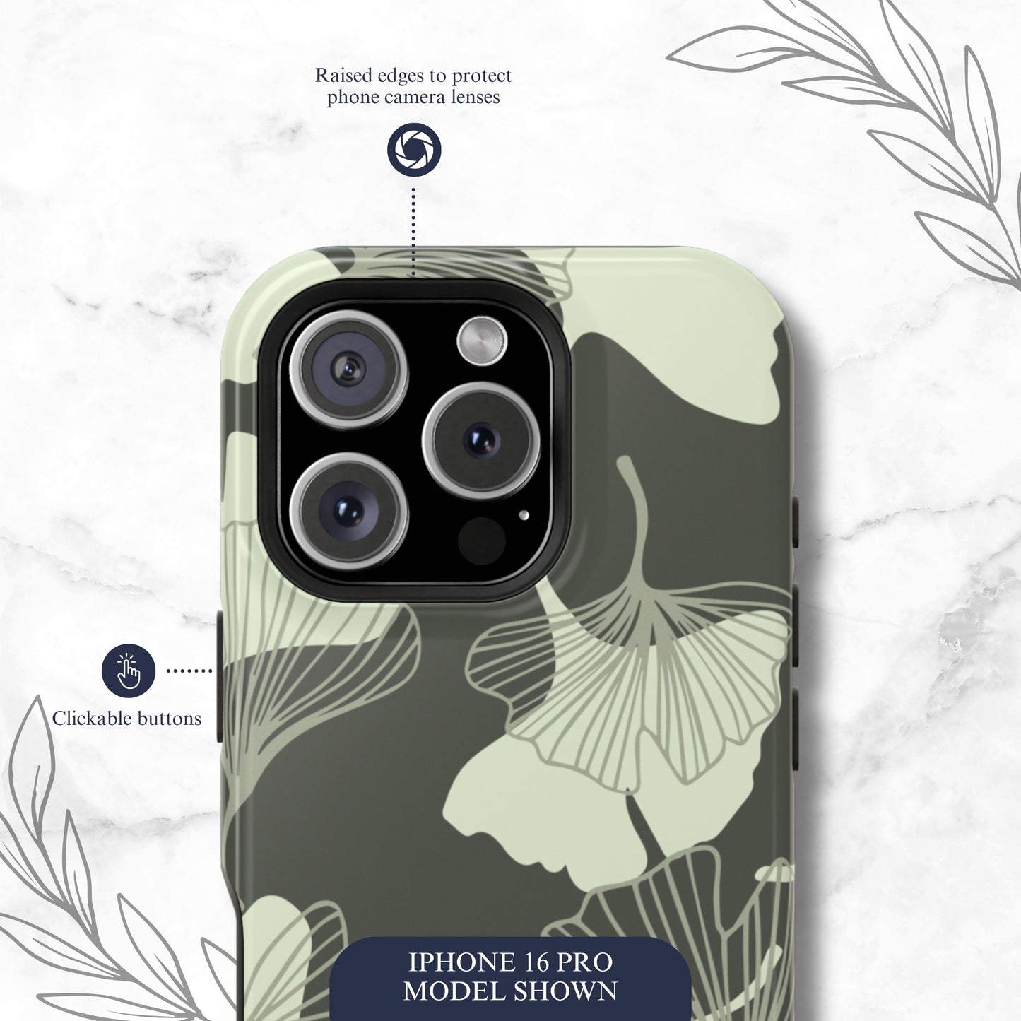 Wilted Presence - Magsafe iPhone Case Phone Case-aesthetic phone case-shockproof phone case-cute phone case-designer phone case-elegant phone case-luxury phone case-phone accessories-fashion accessory