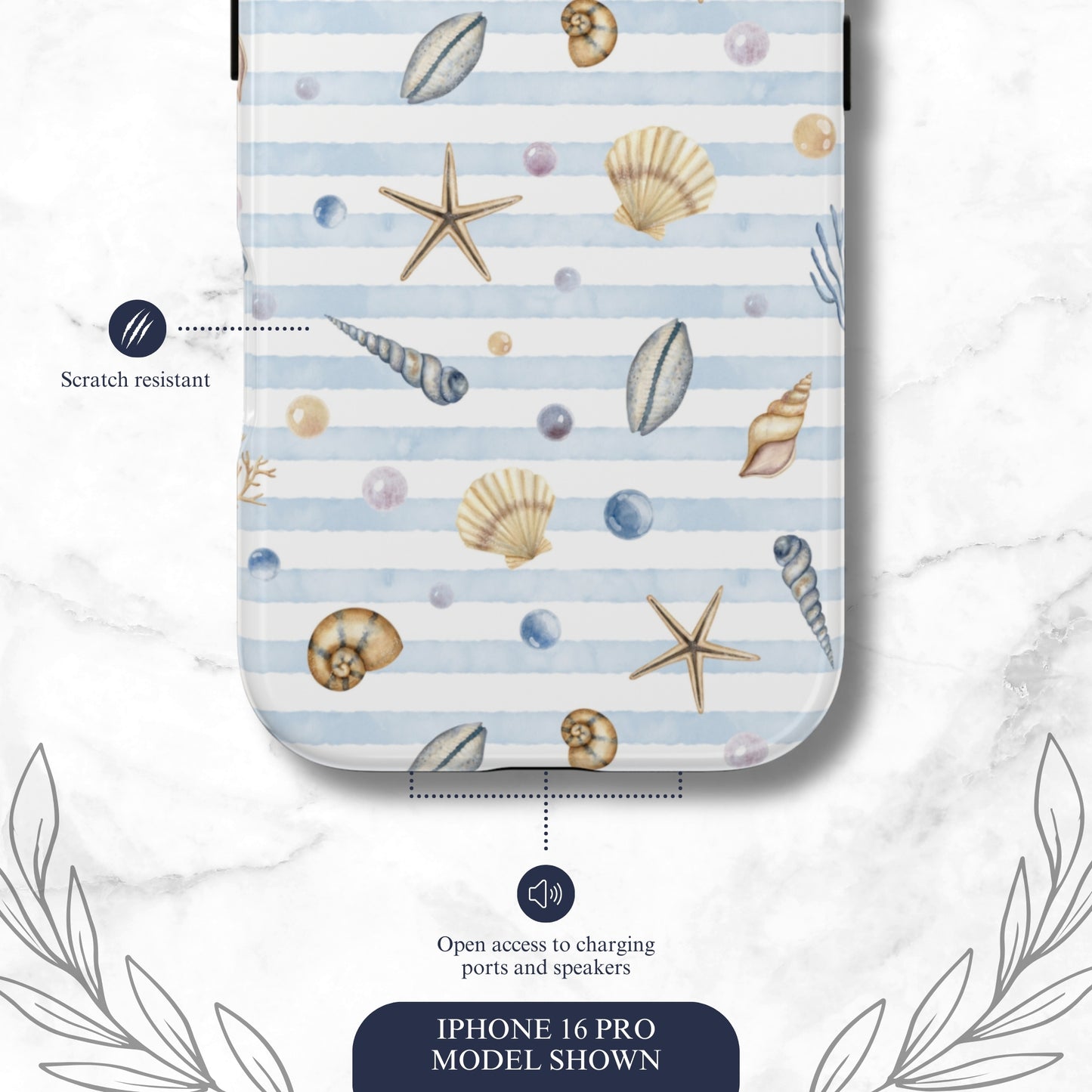 Beach Girl - iPhone Case Phone Case-aesthetic phone case-shockproof phone case-cute phone case-designer phone case-elegant phone case-luxury phone case-phone accessories-fashion accessory