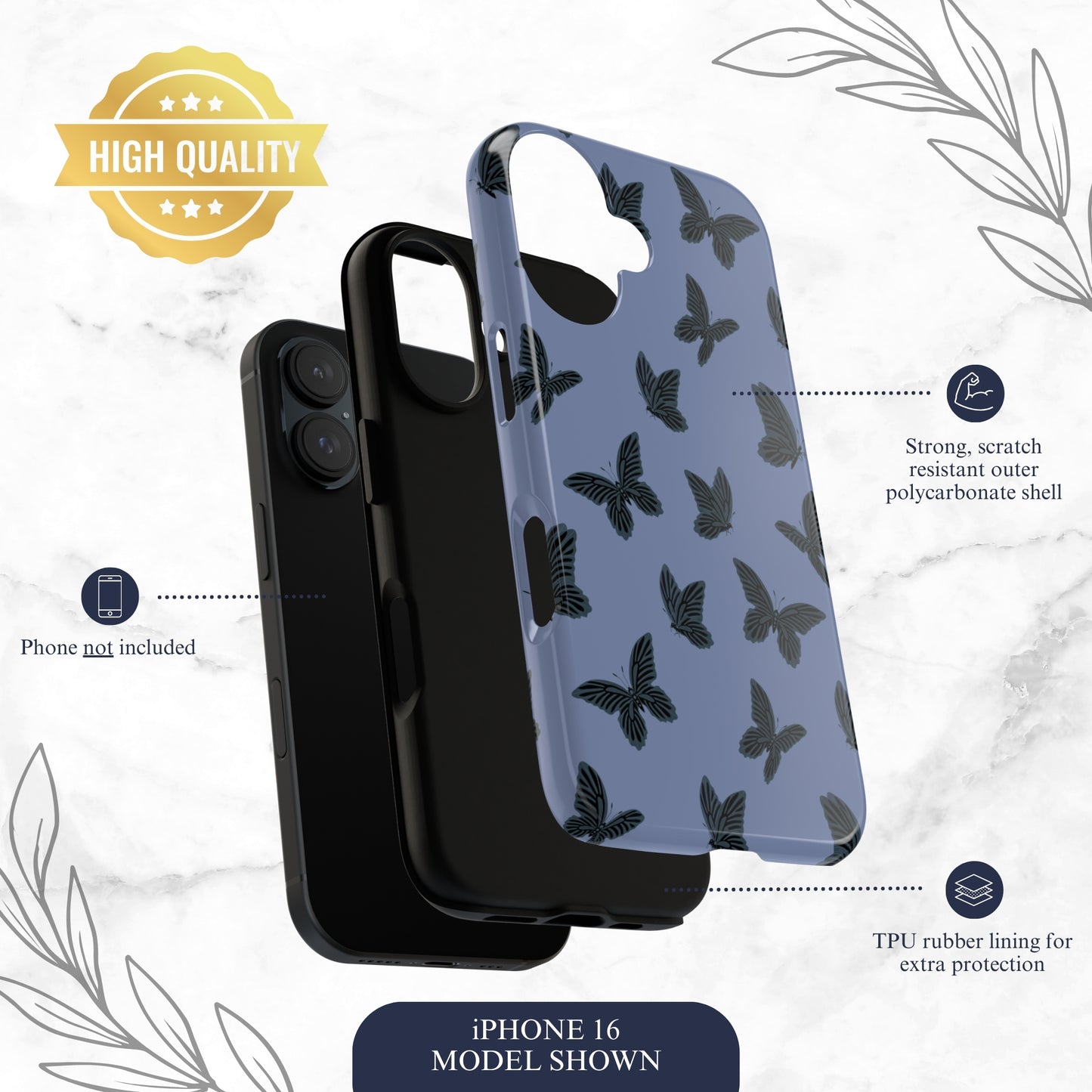 After Dark - iPhone Case Phone Case-aesthetic phone case-shockproof phone case-cute phone case-designer phone case-elegant phone case-luxury phone case-phone accessories-fashion accessory