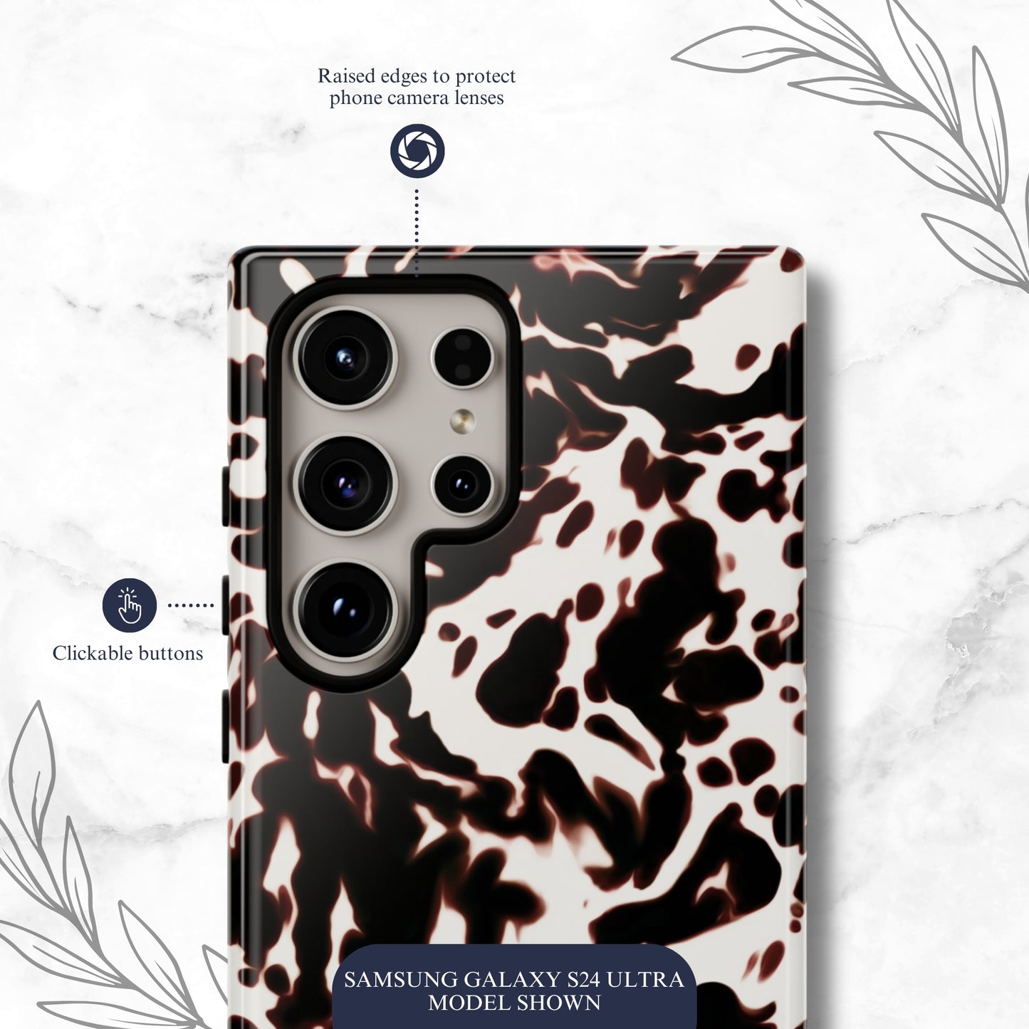 Dark Cocoa - Samsung Galaxy Case Phone Case-aesthetic phone case-shockproof phone case-cute phone case-designer phone case-elegant phone case-luxury phone case-phone accessories-fashion accessory