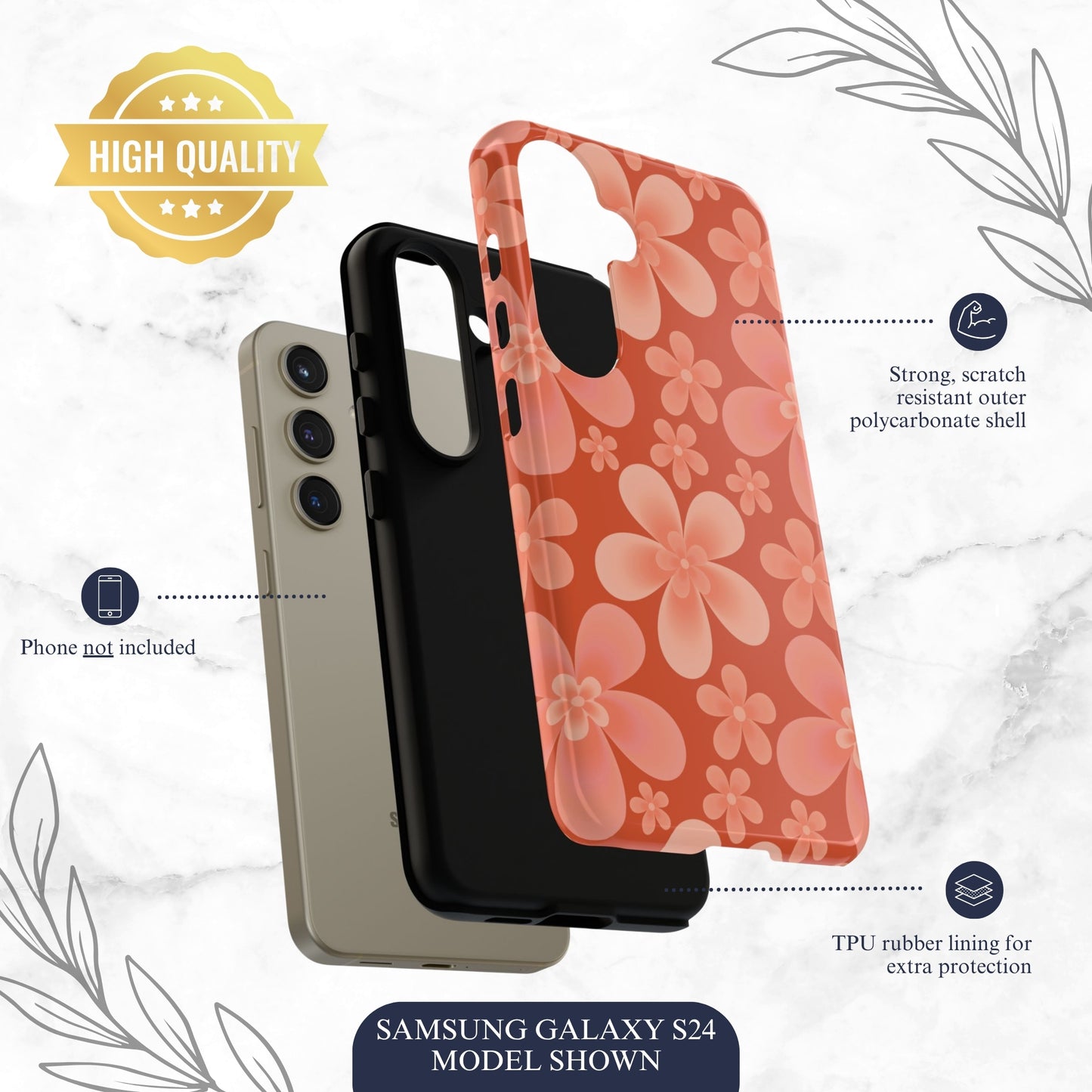 Heatwave - Samsung Galaxy Case Phone Case-aesthetic phone case-shockproof phone case-cute phone case-designer phone case-elegant phone case-luxury phone case-phone accessories-fashion accessory