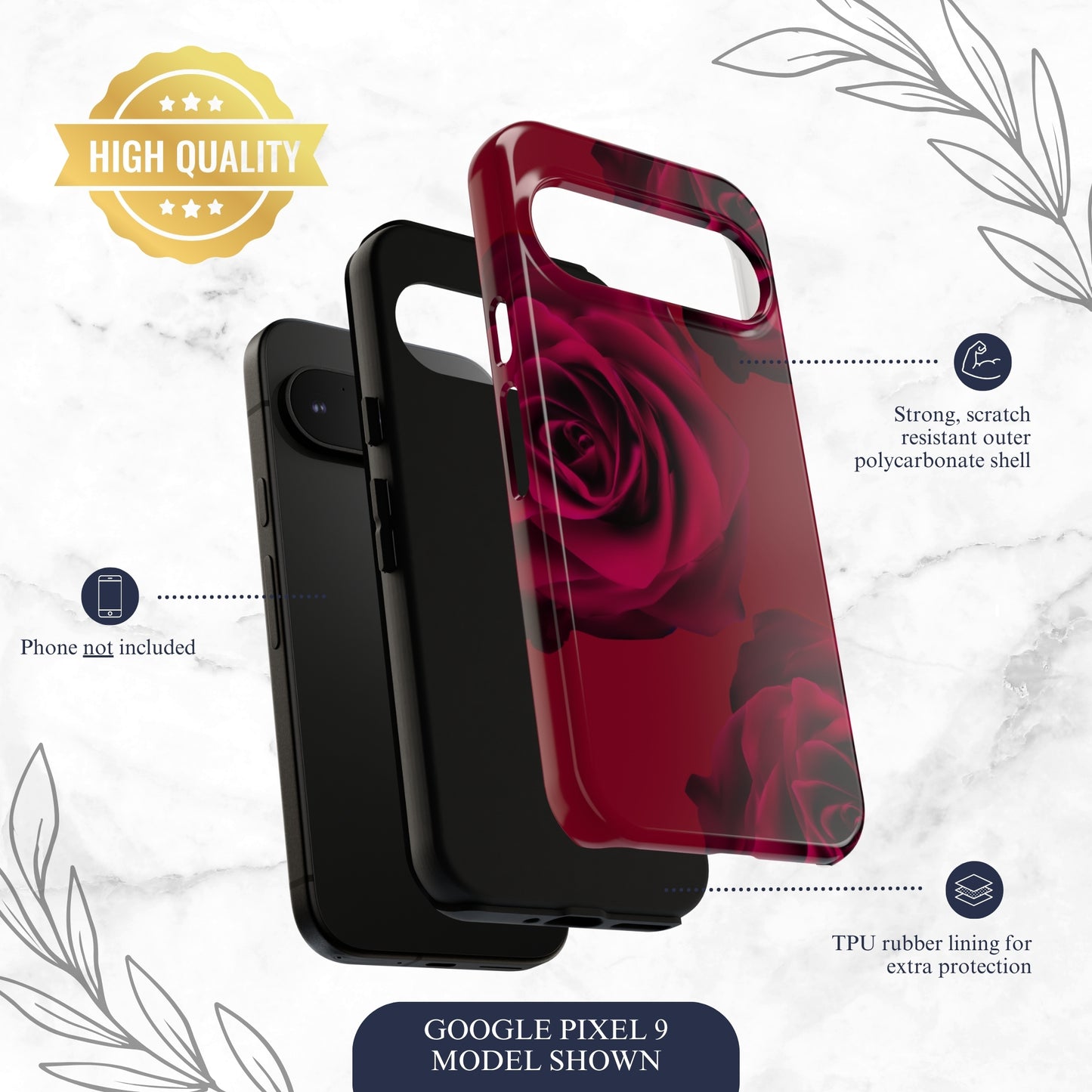 Bold Beauty - Google Pixel Case Phone Case-aesthetic phone case-shockproof phone case-cute phone case-designer phone case-elegant phone case-luxury phone case-phone accessories-fashion accessory