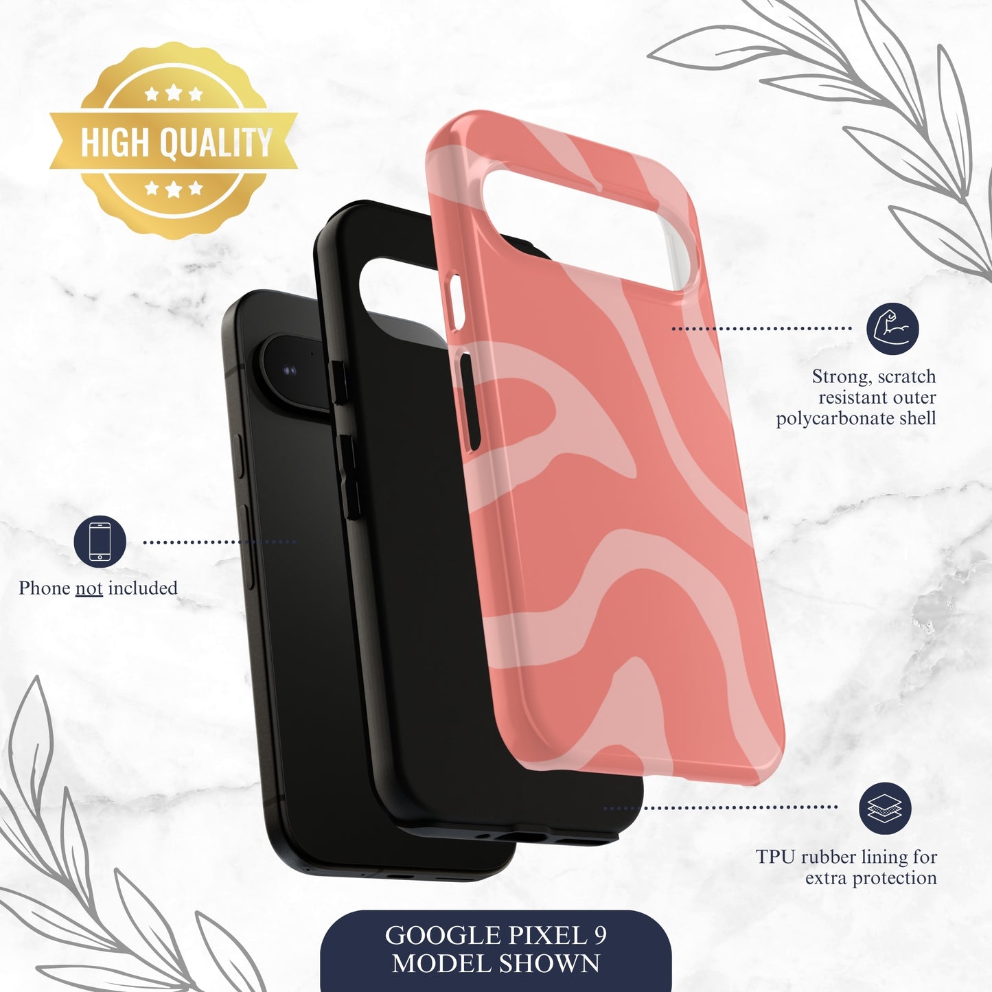Lover's Kiss - Google Pixel Case Phone Case-aesthetic phone case-shockproof phone case-cute phone case-designer phone case-elegant phone case-luxury phone case-phone accessories-fashion accessory