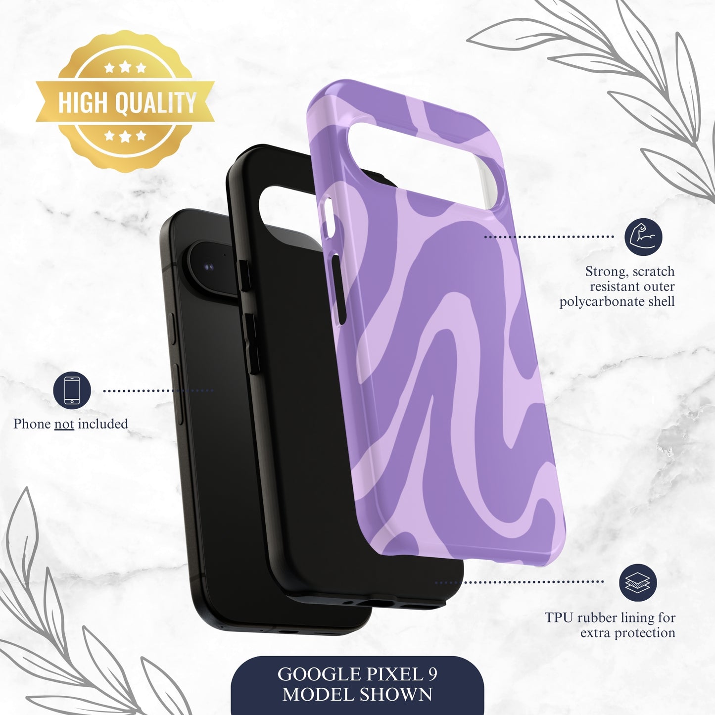 Good Karma - Google Pixel Case Phone Case-aesthetic phone case-shockproof phone case-cute phone case-designer phone case-elegant phone case-luxury phone case-phone accessories-fashion accessory